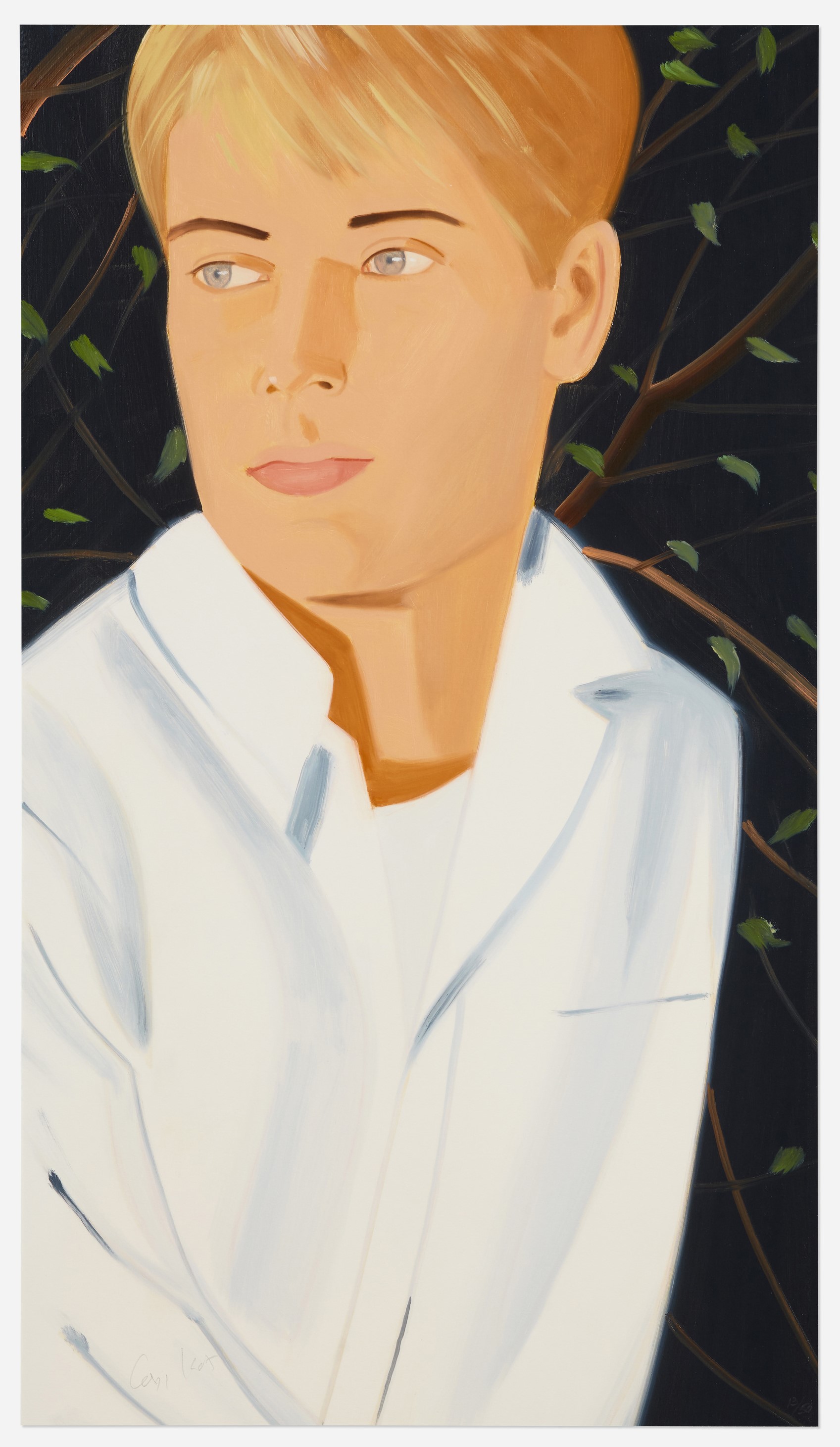 Alex Katz - White Shirt (Eric) (from the White Shirt Portfolio)