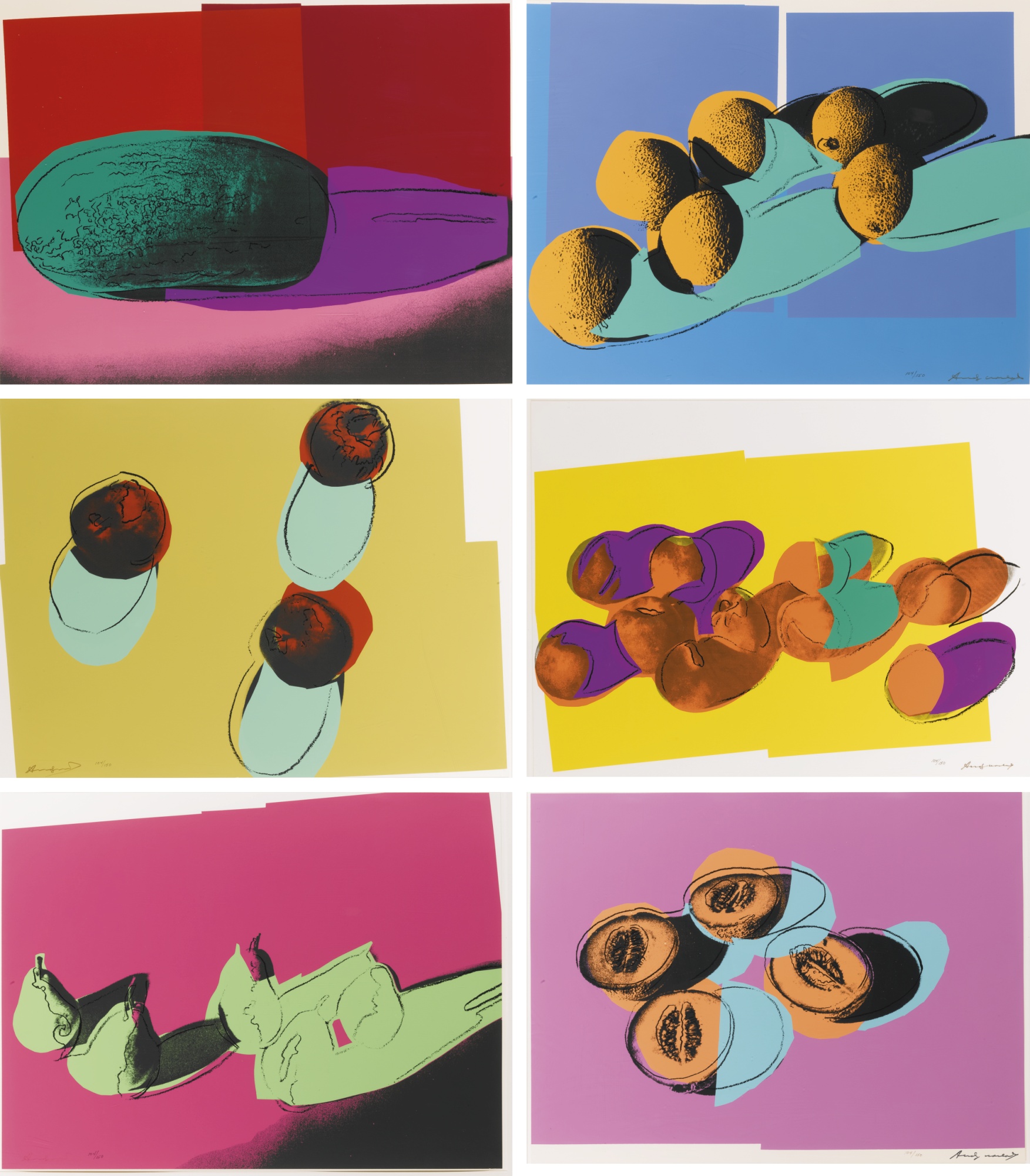 Andy Warhol - Space Fruit: Still Lifes