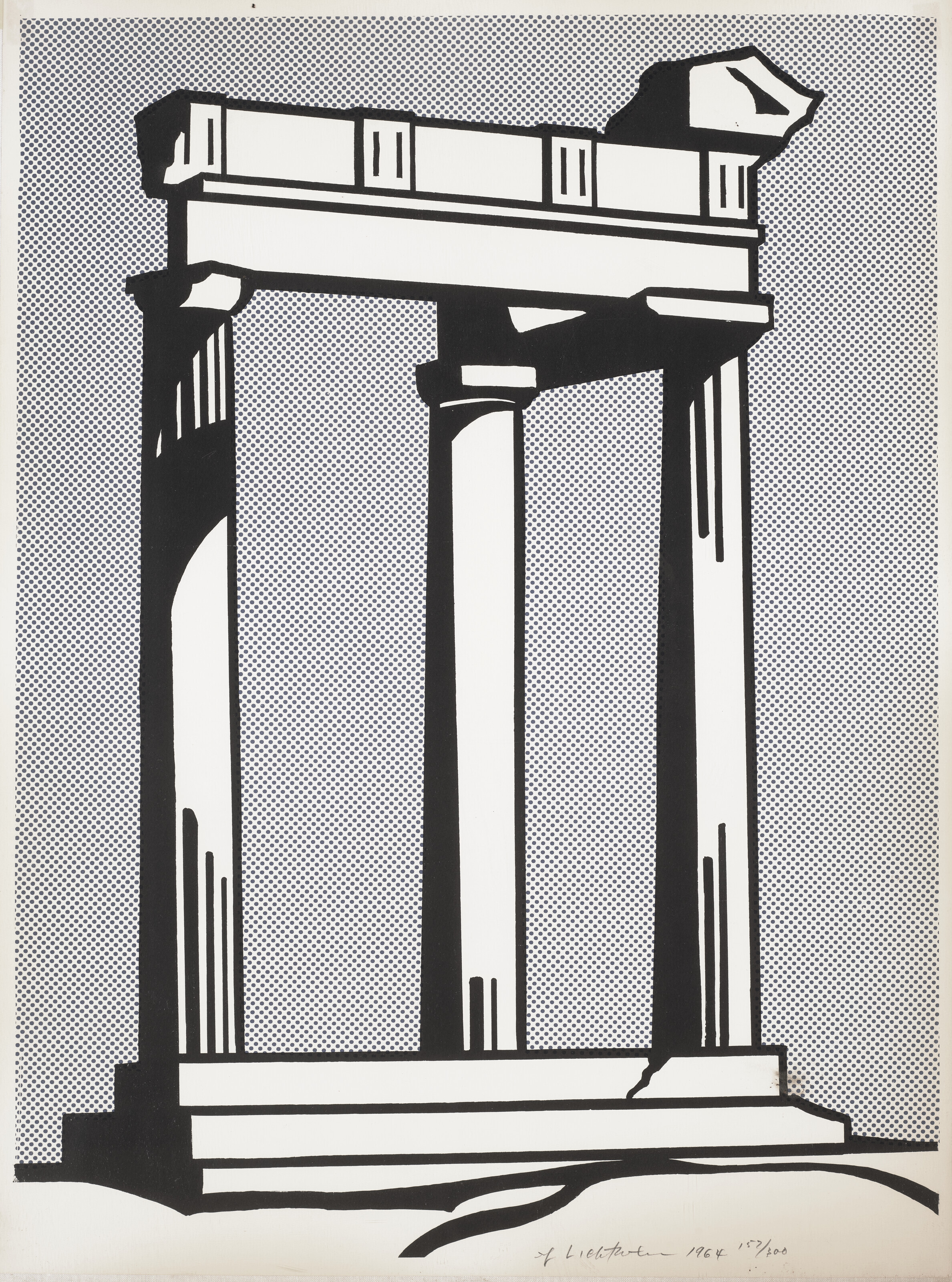 Roy Lichtenstein - Temple