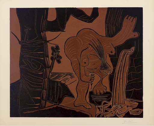 Pablo Picasso - Femme nue à la source