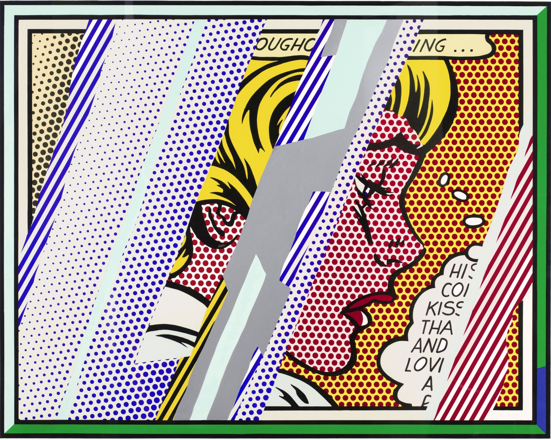 Roy Lichtenstein - Reflections on Girl (from Reflections Series)