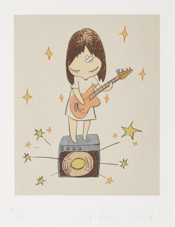 Yoshitomo Nara - Guitar Girl