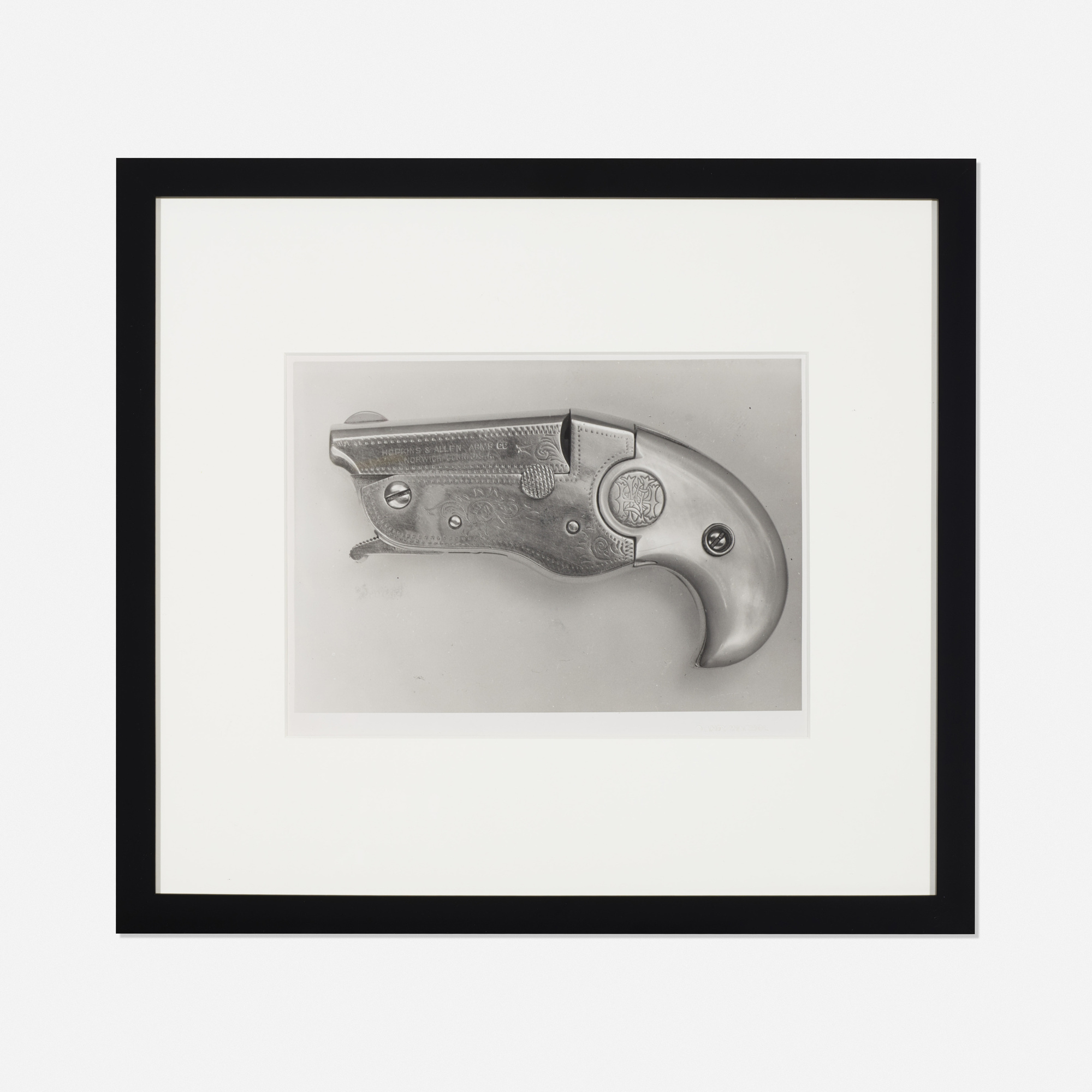 Andy Warhol - Untitled (Hopkins & Allen Vest Pocket Derringer Gun)
