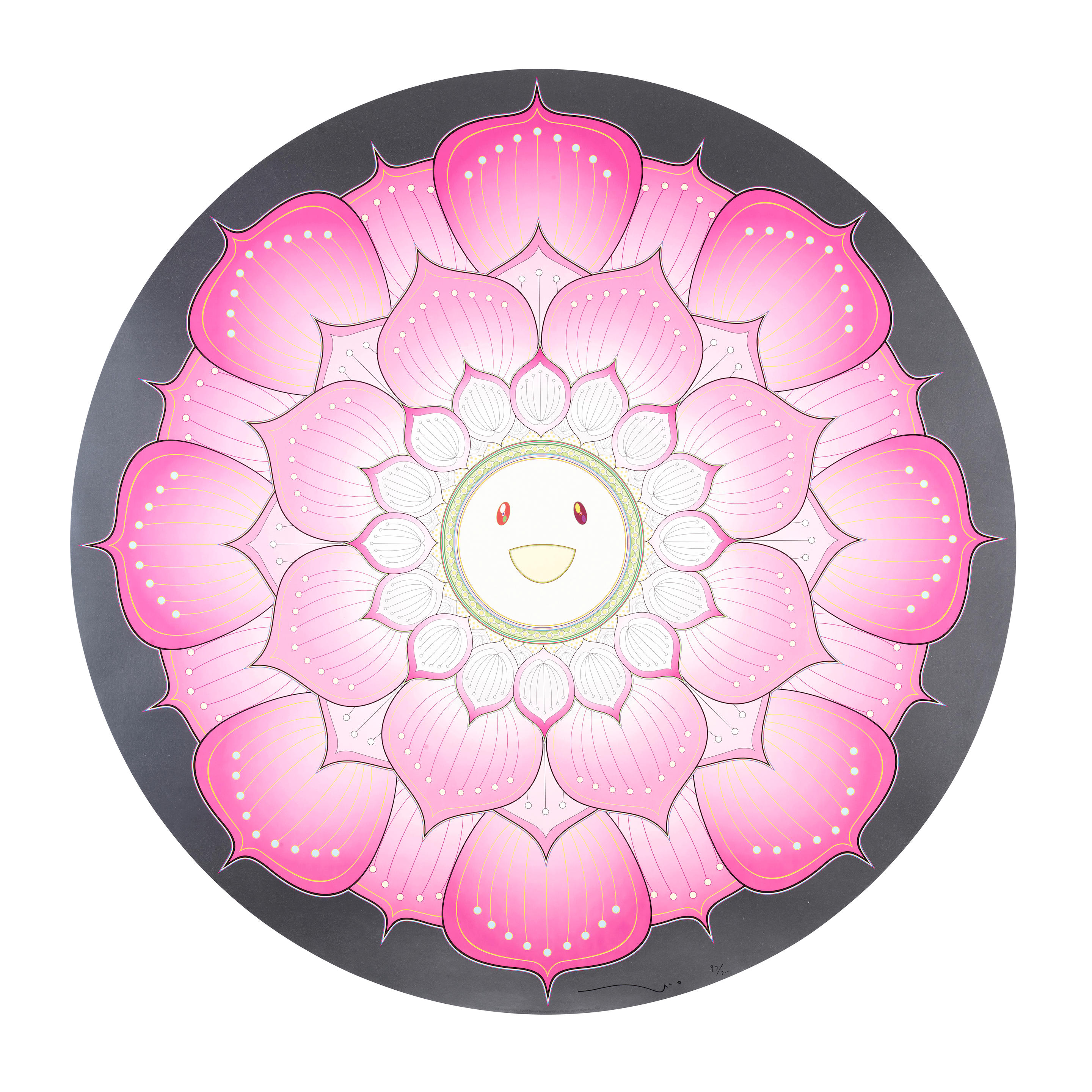 Takashi Murakami - Lotus Flower (Pink)