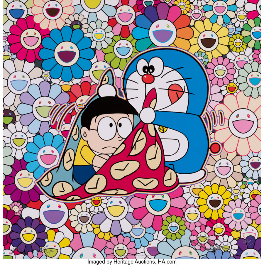 Takashi Murakami - Time Warp Scarf