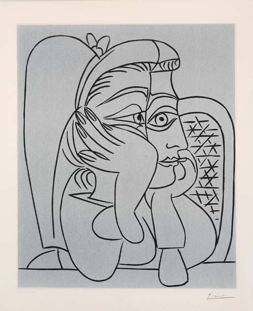 Pablo Picasso - Femme accoudée