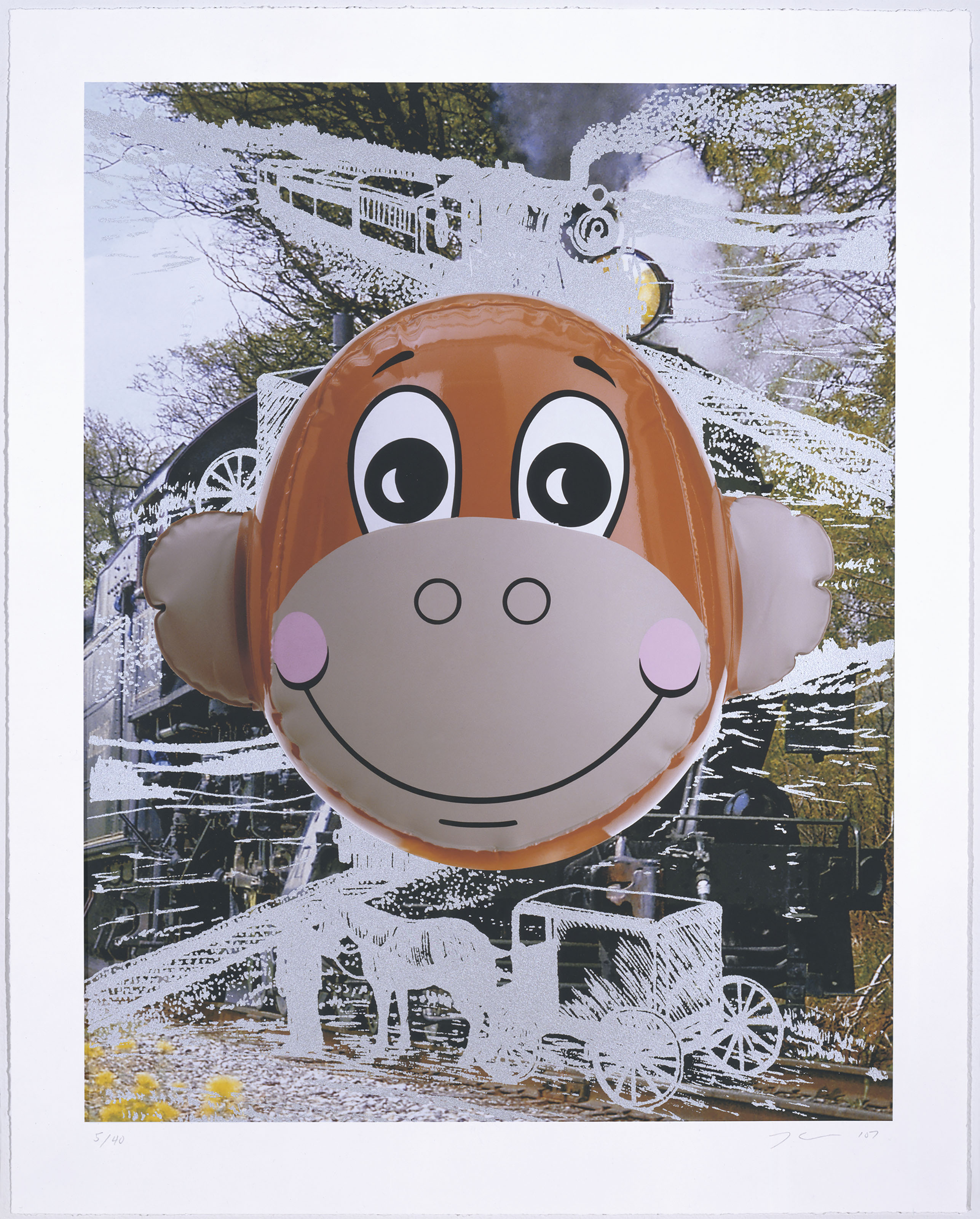 Jeff Koons - Monkey Train
