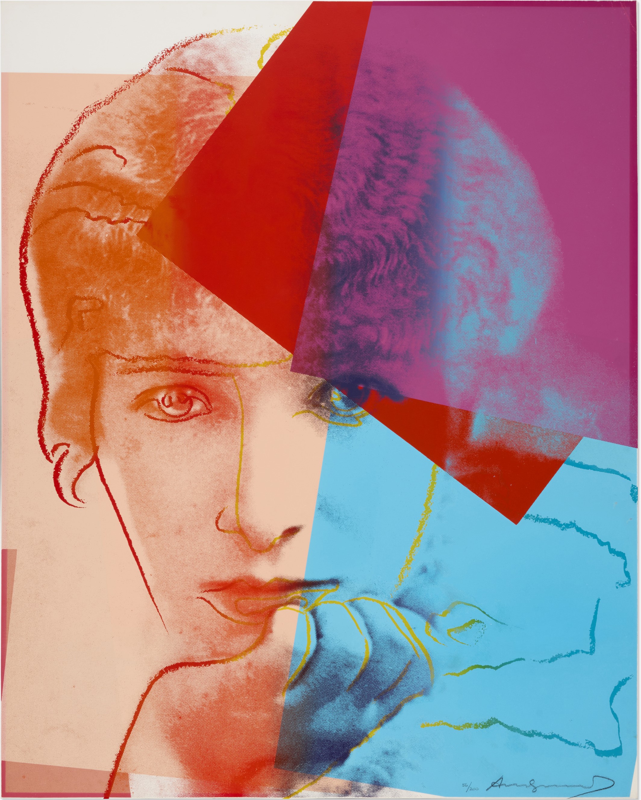 Andy Warhol - Sarah Bernhardt (from the Ten Portraits of Jews of the Twentieth Century portfolio)