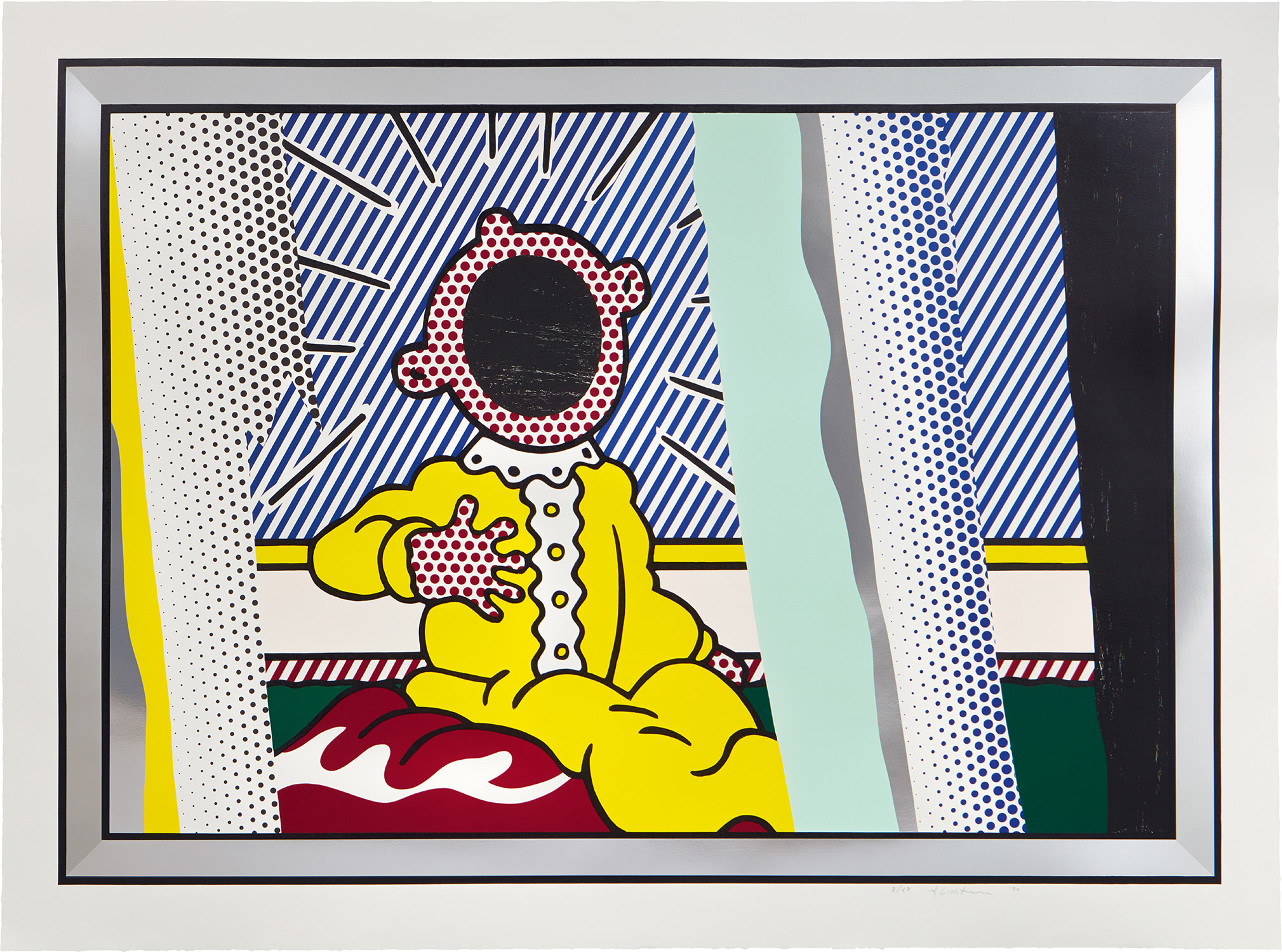 Roy Lichtenstein - Reflections on The Scream, from Reflections series (C. 243)