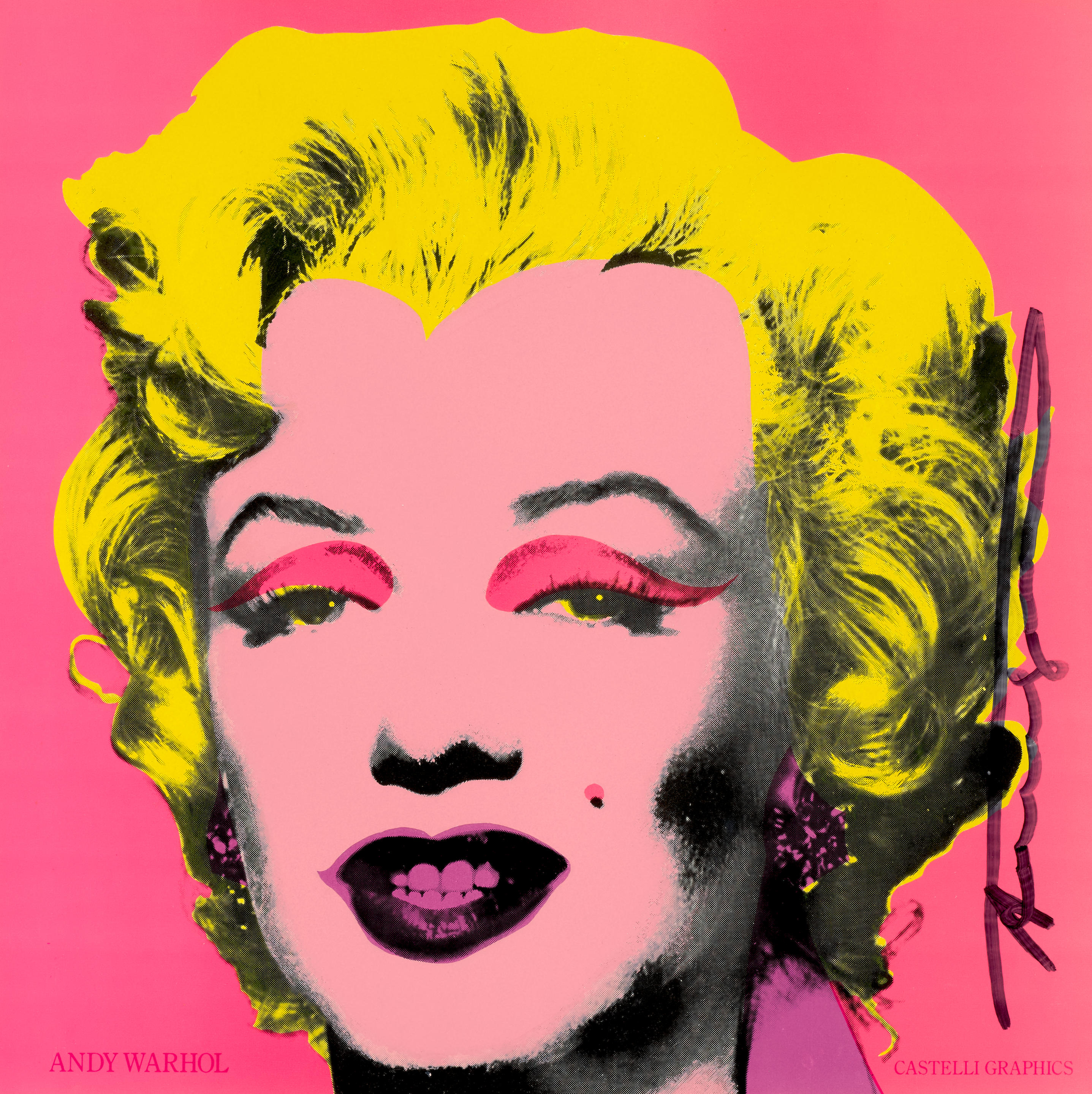 Andy Warhol - Marilyn Invitation (Castelli Graphics)