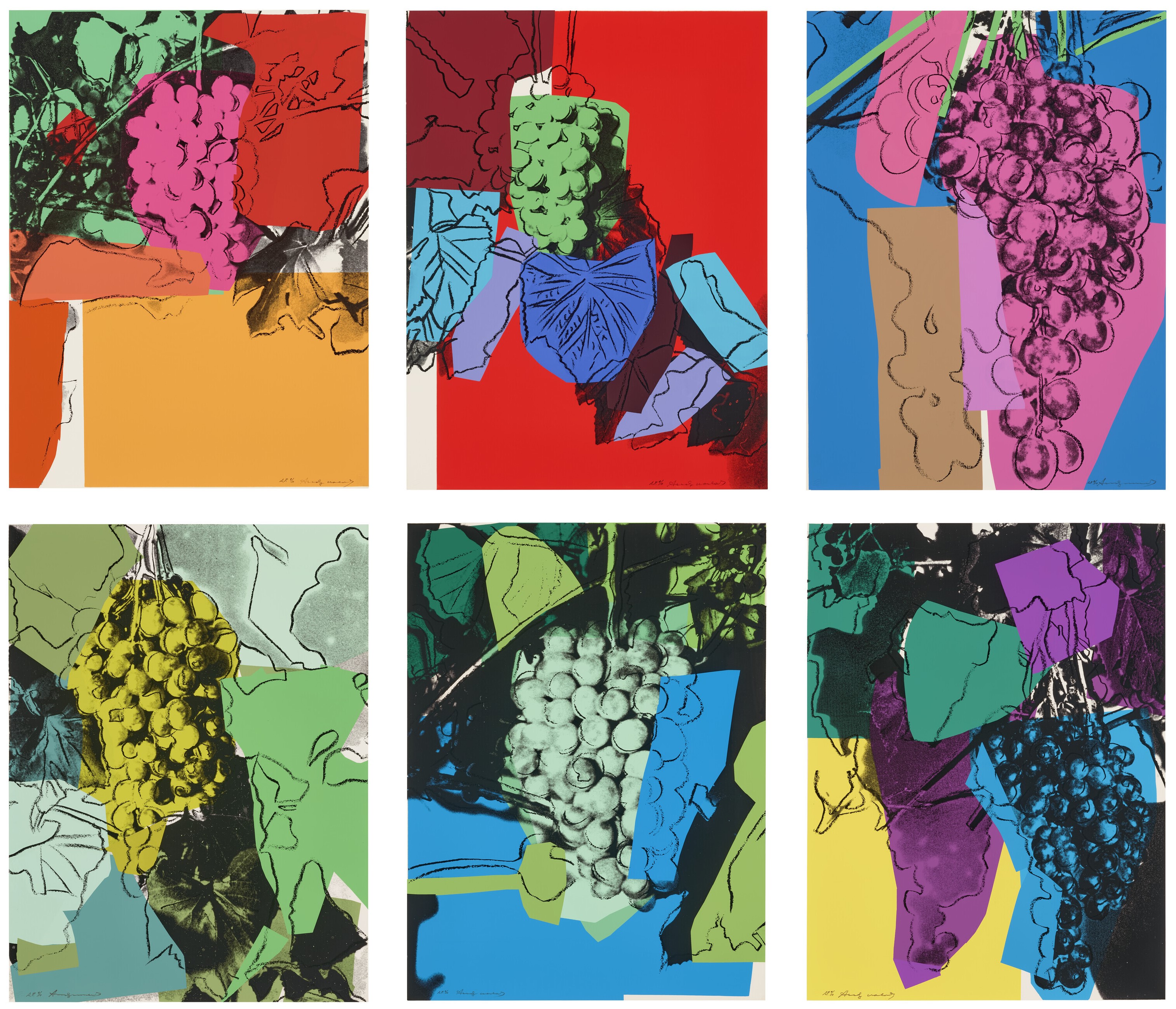 Andy Warhol - Grapes