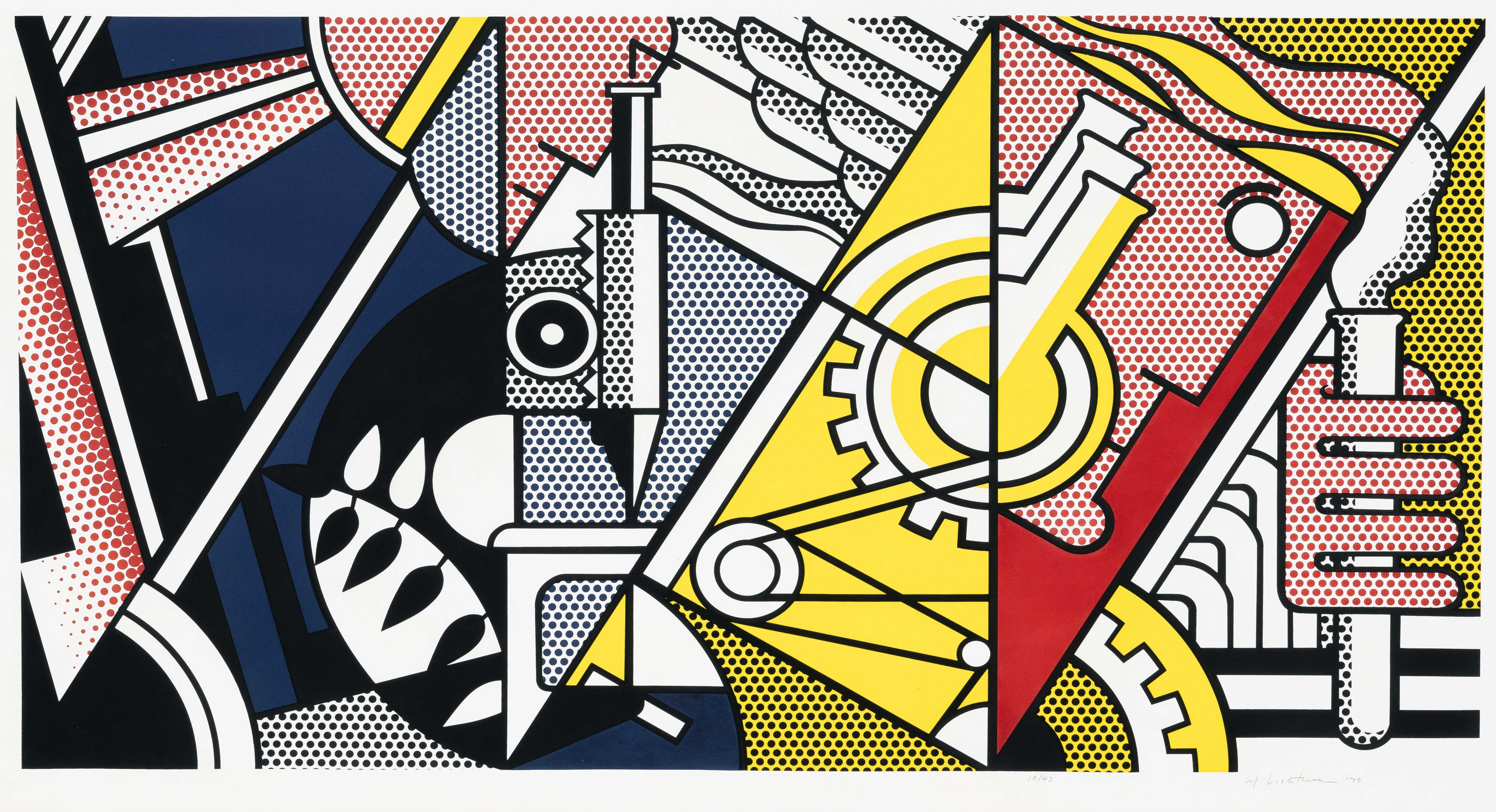 Roy Lichtenstein - Peace through Chemistry II