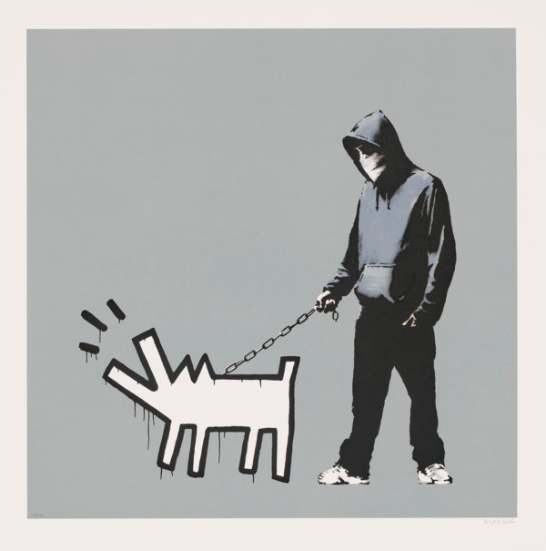 Banksy - Choose your Weapon (Grey)