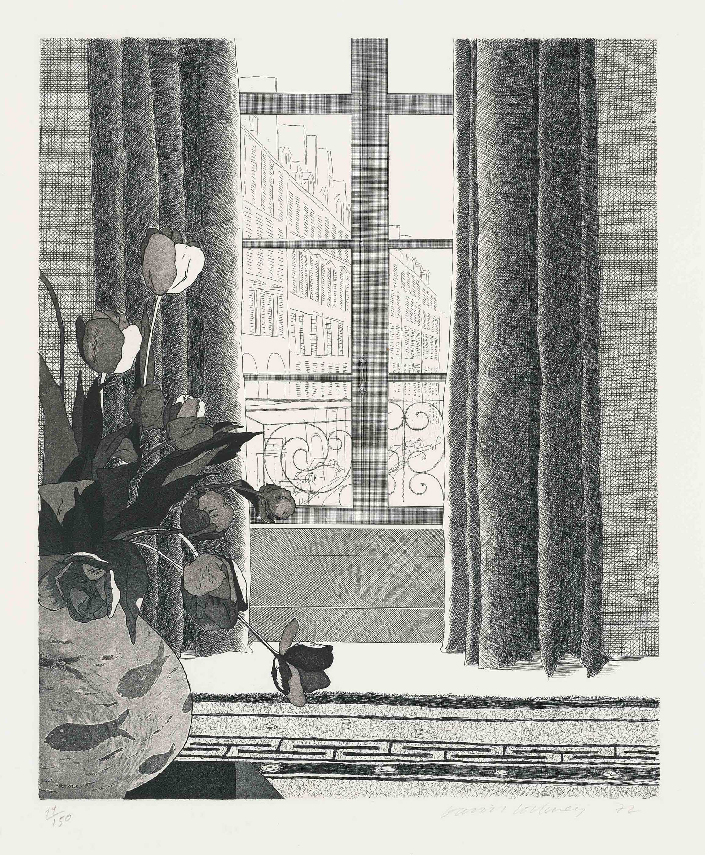 David Hockney - Rue de Seine