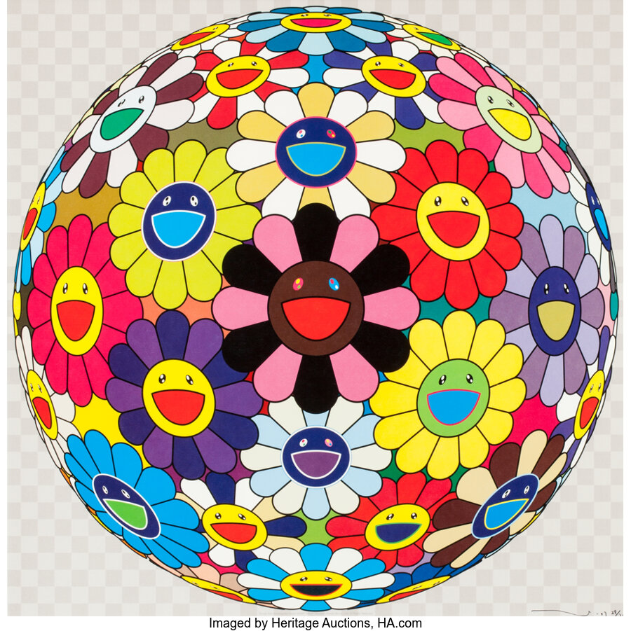Takashi Murakami - Flower Ball (Kindergarten Days)