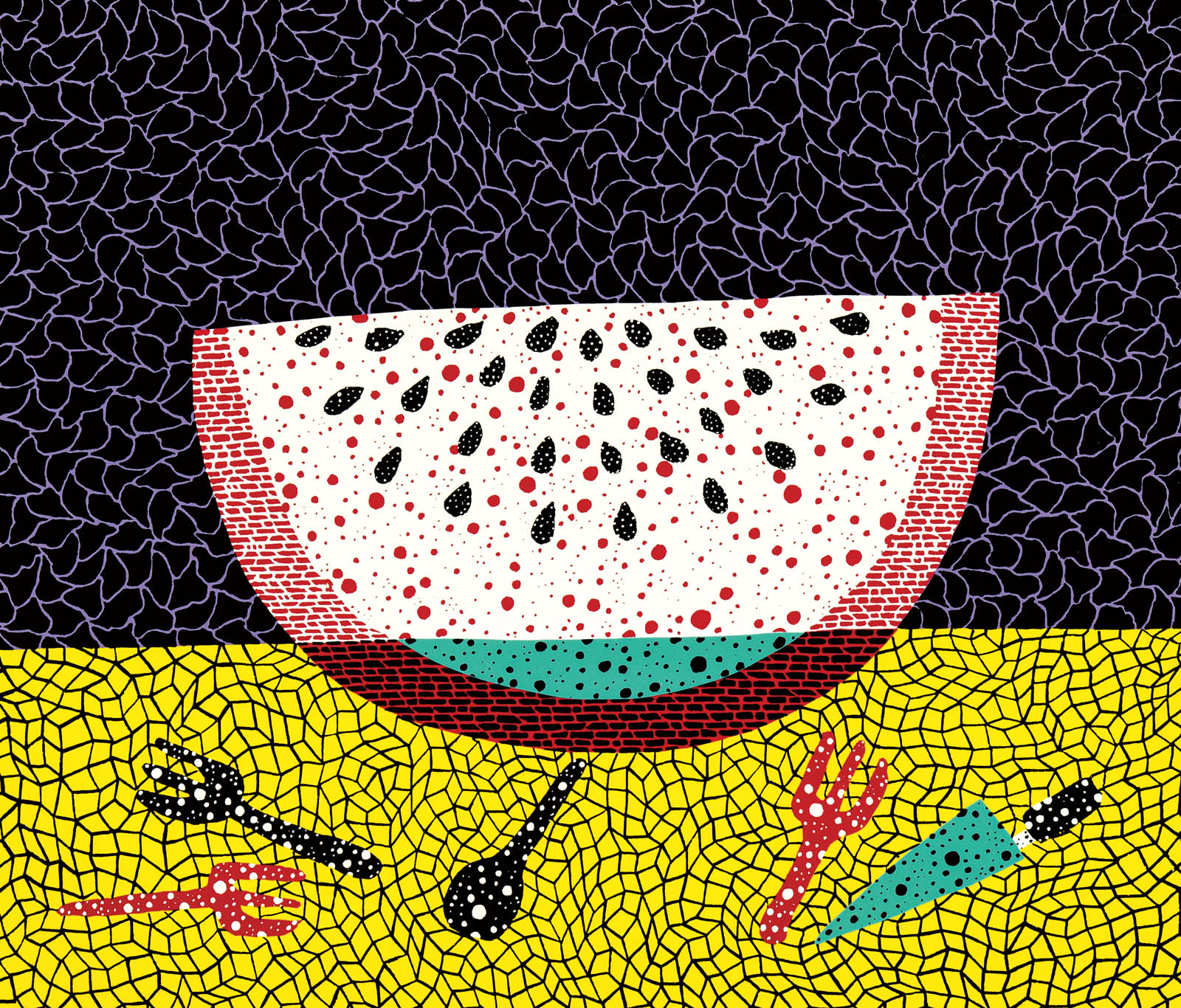 Yayoi Kusama - Watermelon (Kusama 91)