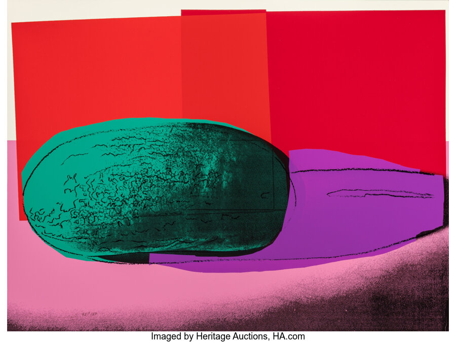 Andy Warhol - Watermelon (from Space Fruit: Still Lifes)
