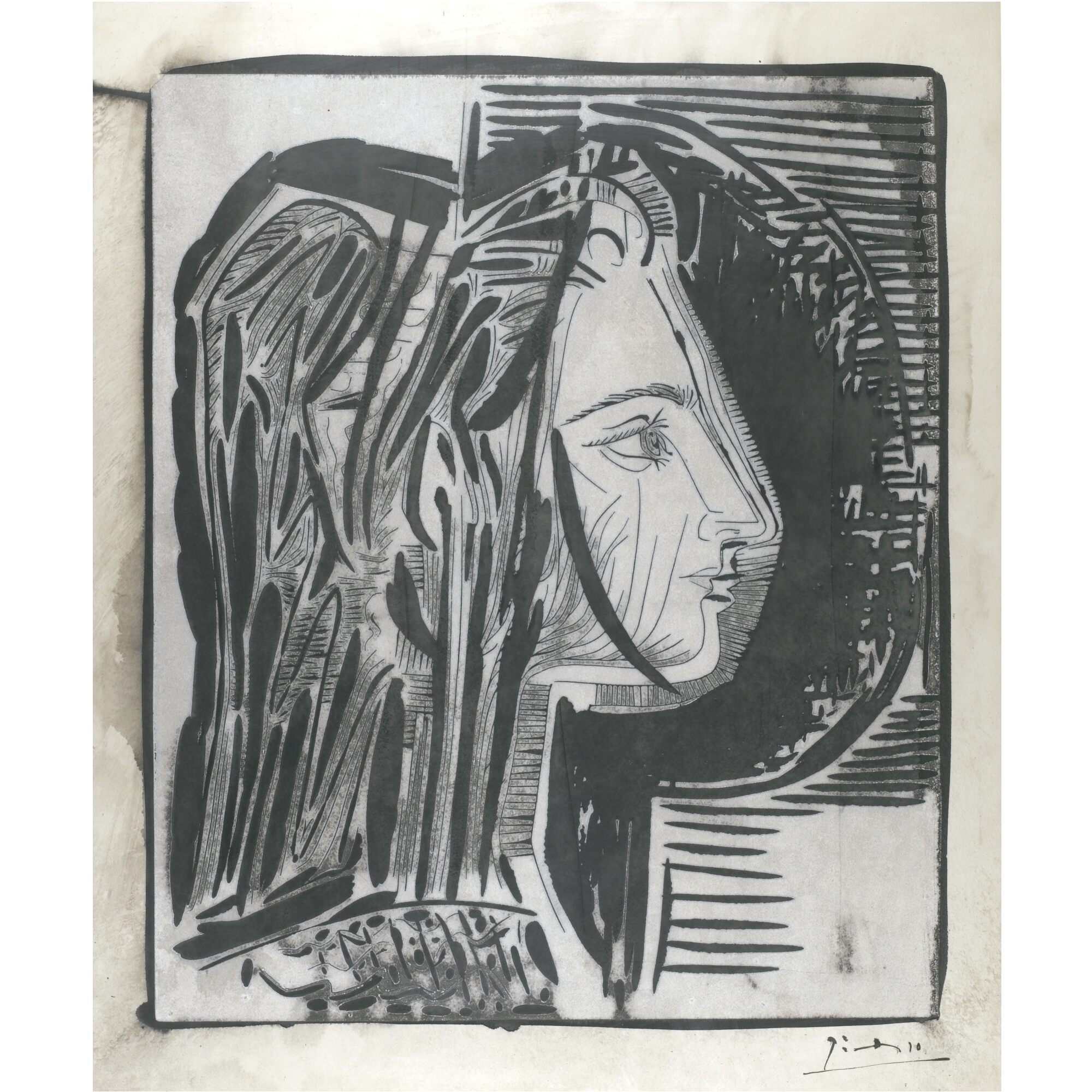 Pablo Picasso - portrait de jacqueline
