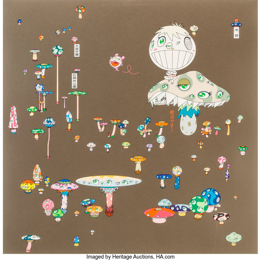 Takashi Murakami - Making a U-Turn, The Lost Child Finds his Way Home