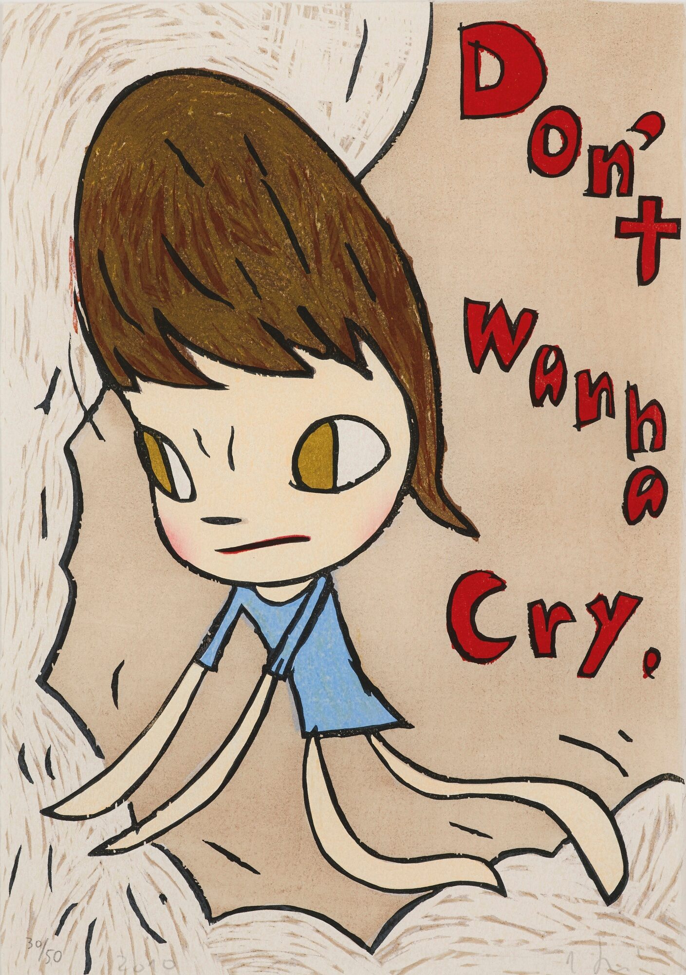 Yoshitomo Nara - Don't Wanna Cry