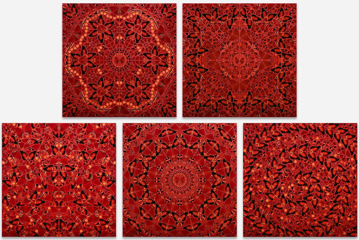 Damien Hirst - Five works: (i) H10-1 Wu Zetian; (ii) H10-2 Nūr Jahān; (iii) H10-3 Theodora; (iv) H10-4 Suiko; (v) H10-5 Ta...