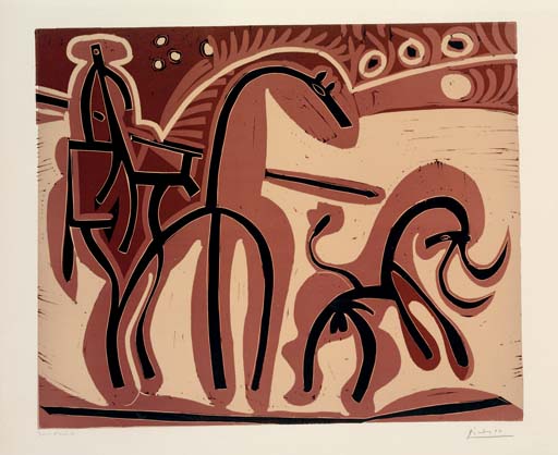 Pablo Picasso - Picador et Taureau