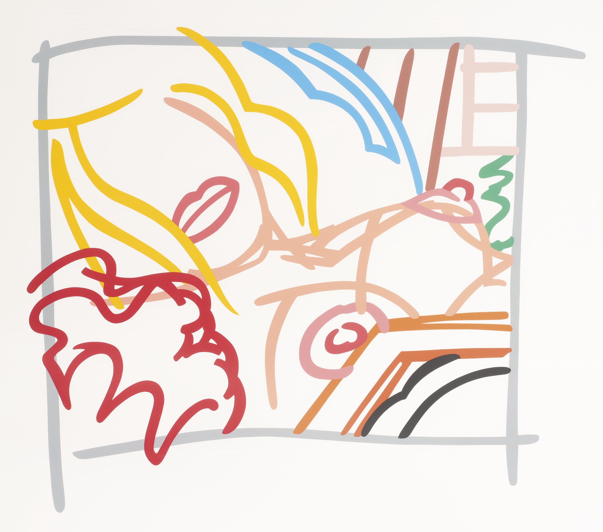 Tom Wesselmann - Bedroom Blonde Doodle with Photo
