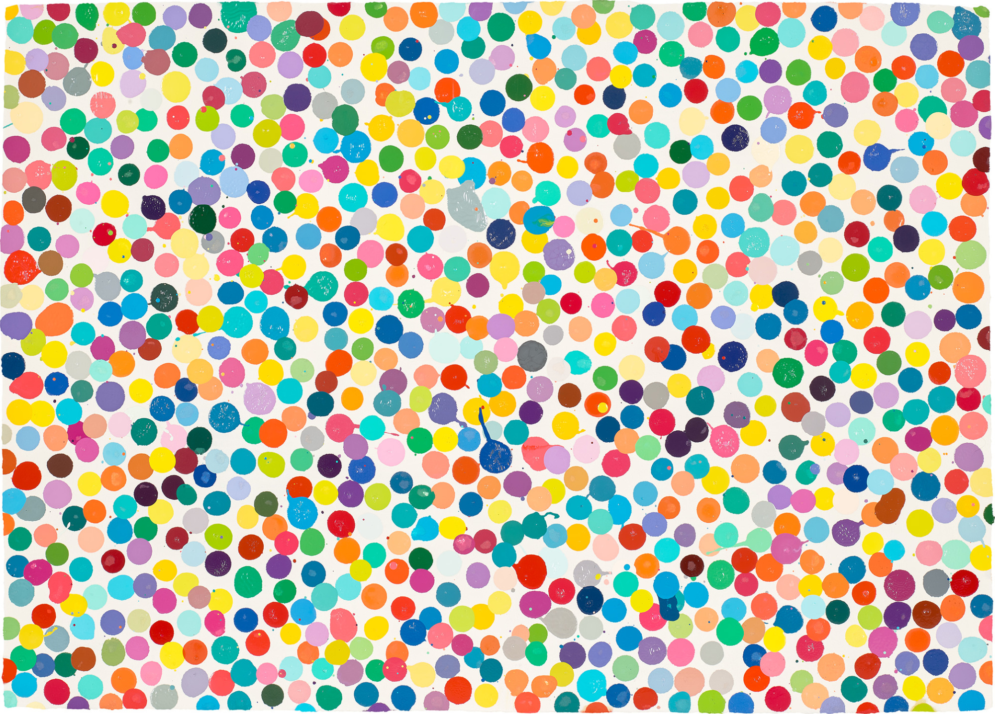 Damien Hirst - 2737 I'm about to catch my breath, from The Currency