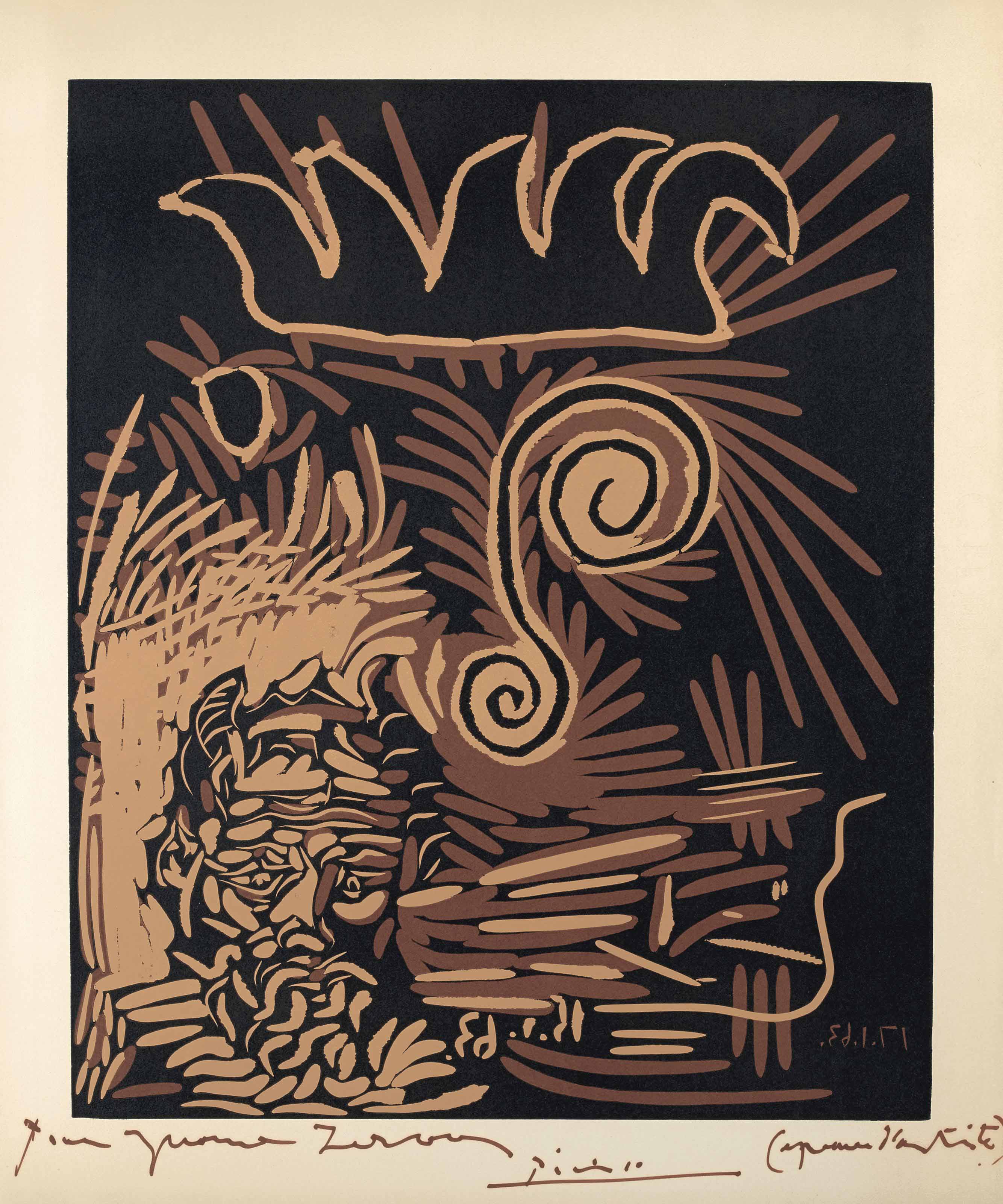 Pablo Picasso - Le vieux bouffon
