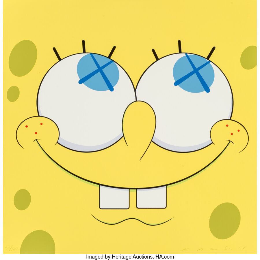 KAWS - Kawsbob (Yellow)