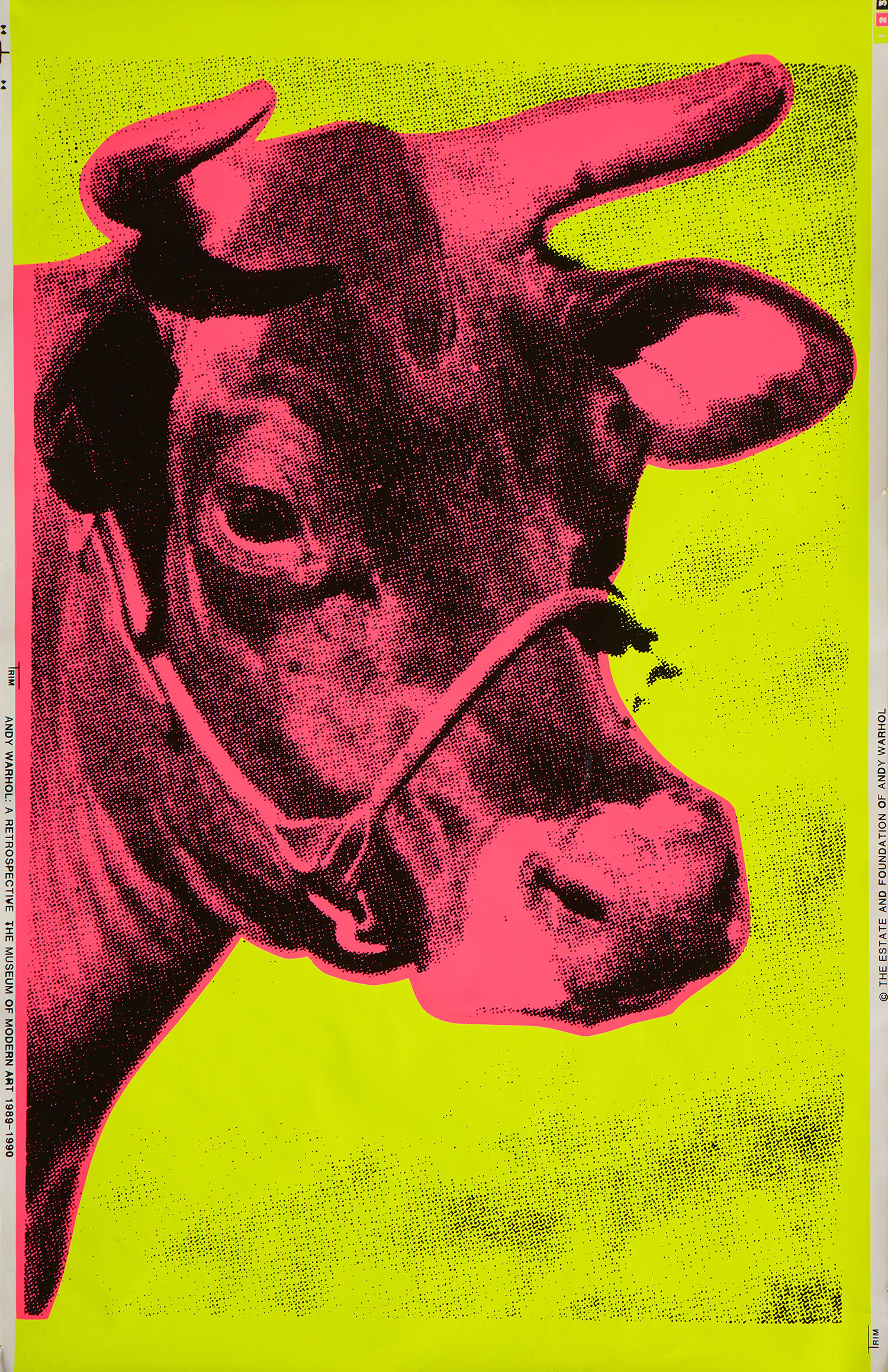 Andy Warhol - Cow (wallpaper)