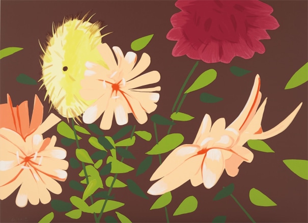 Alex Katz - Late Summer Flowers
