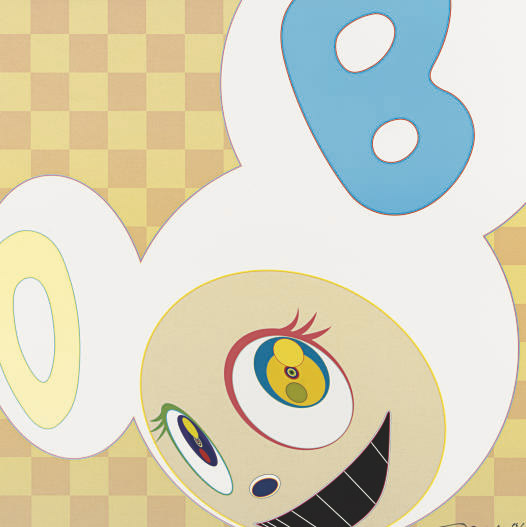 Takashi Murakami - AND THEN Ichimatsu Pattern