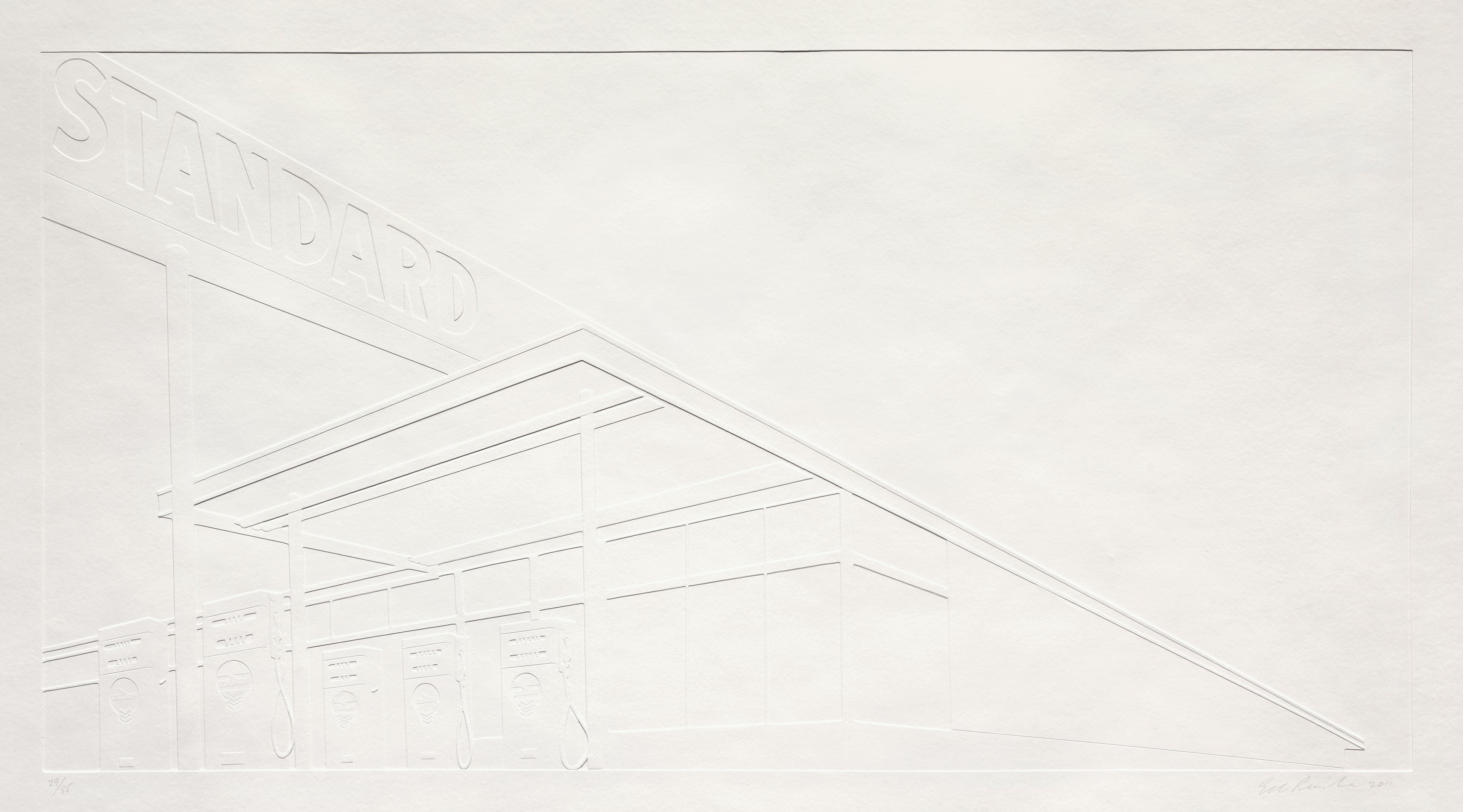 Ed Ruscha - Ghost Station