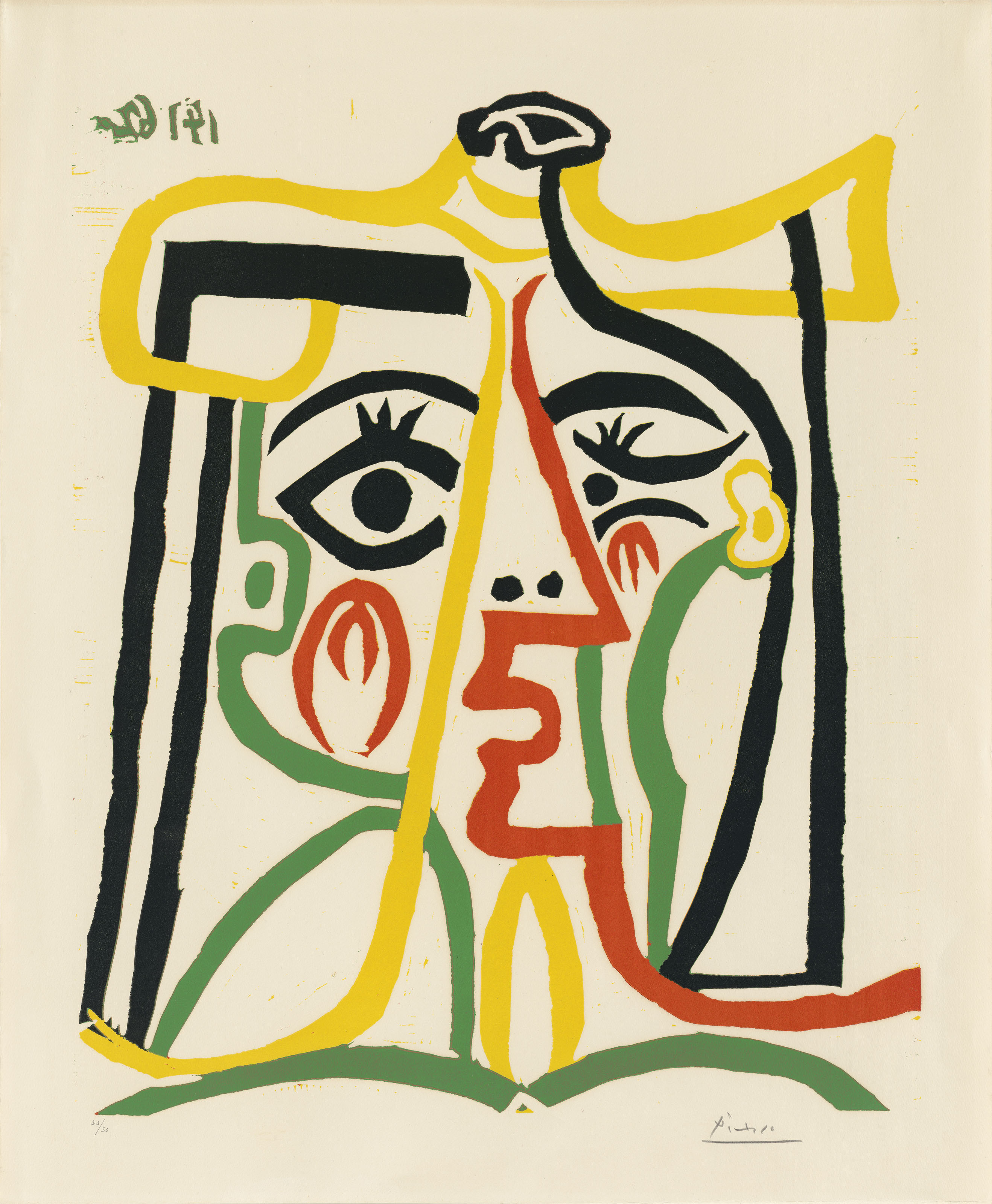 Pablo Picasso - Tête de femme
