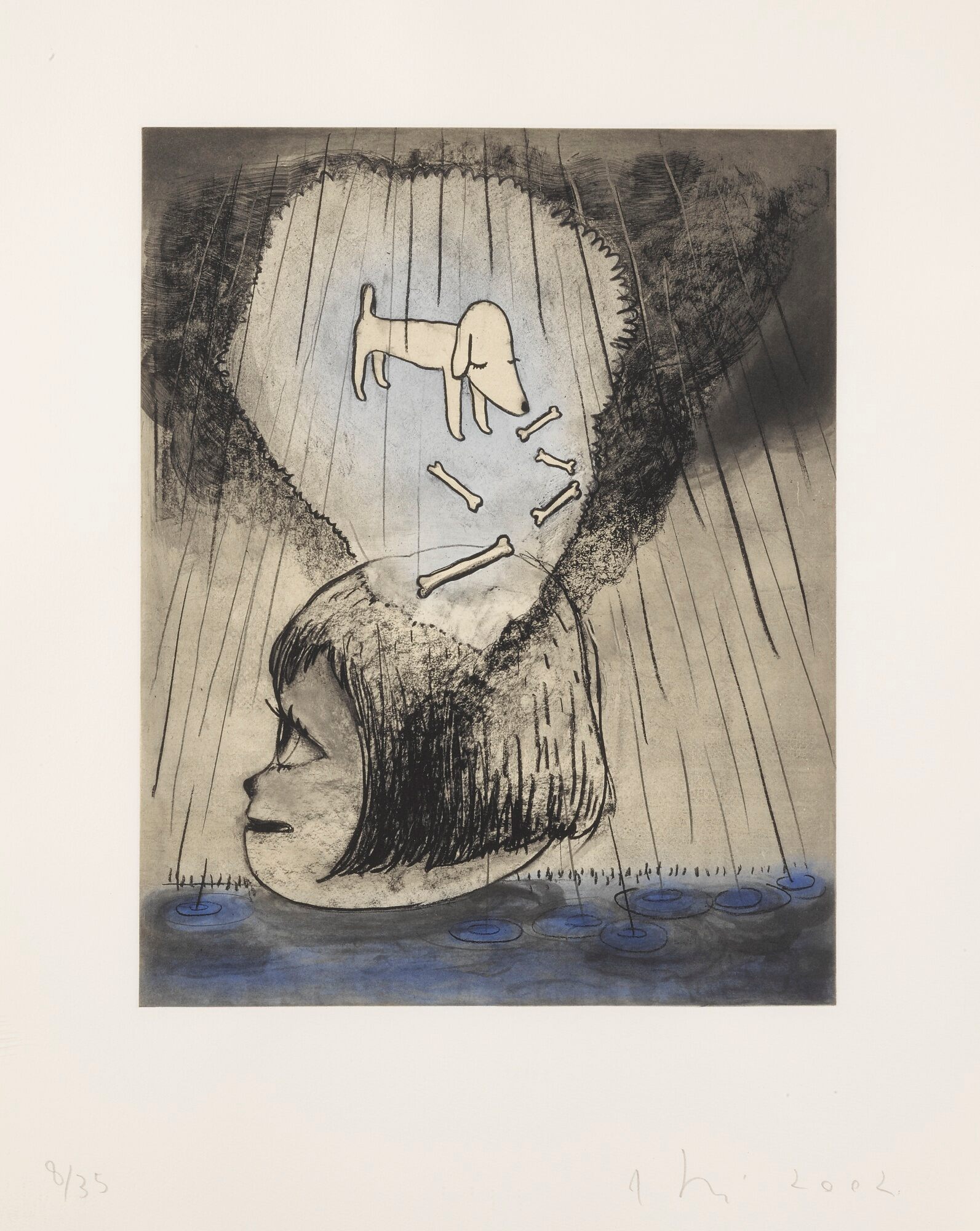 Yoshitomo Nara - Rainy Day