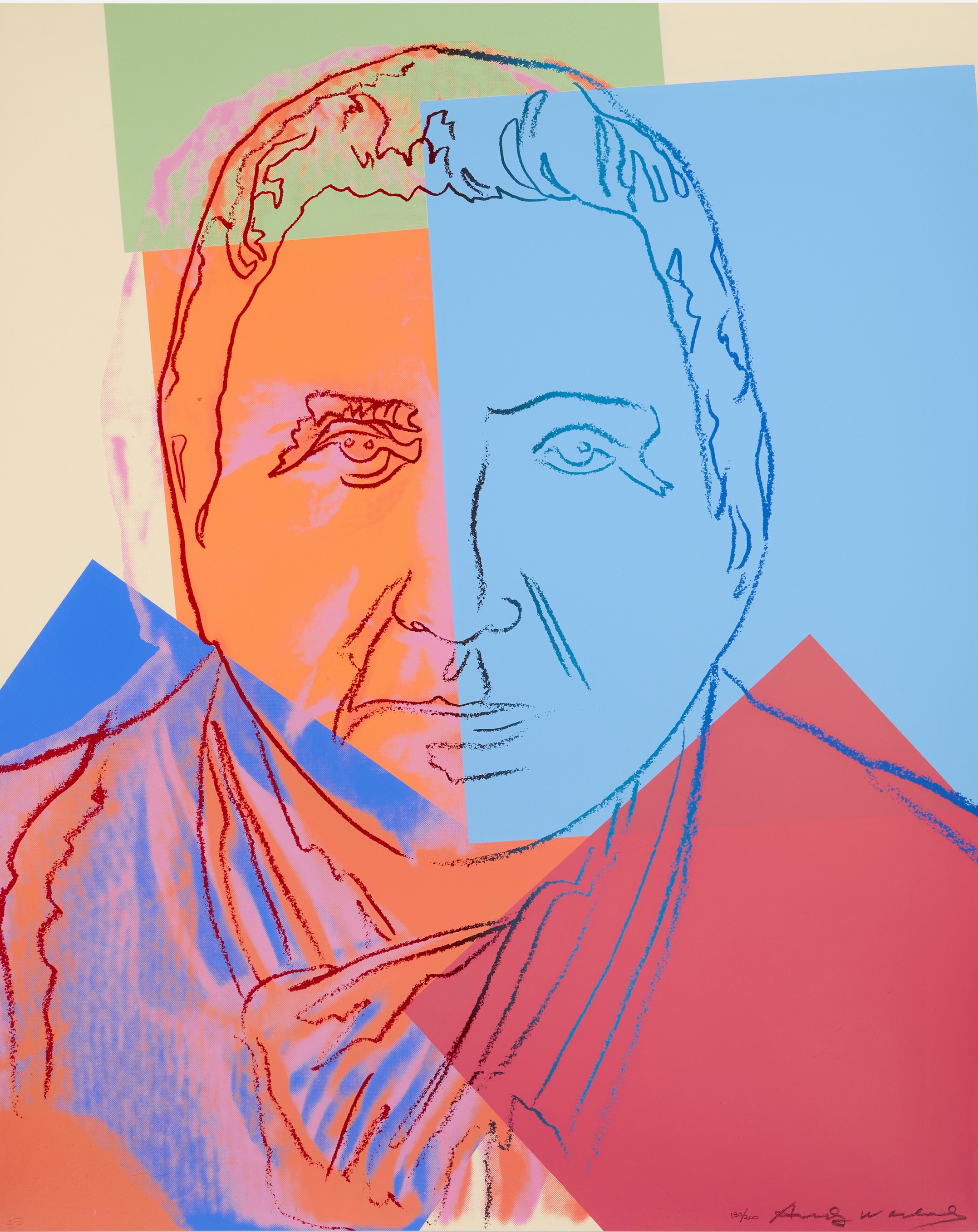 Andy Warhol - Gertrude Stein (from the Ten Portraits of Jews of the Twentieth Century portfolio)
