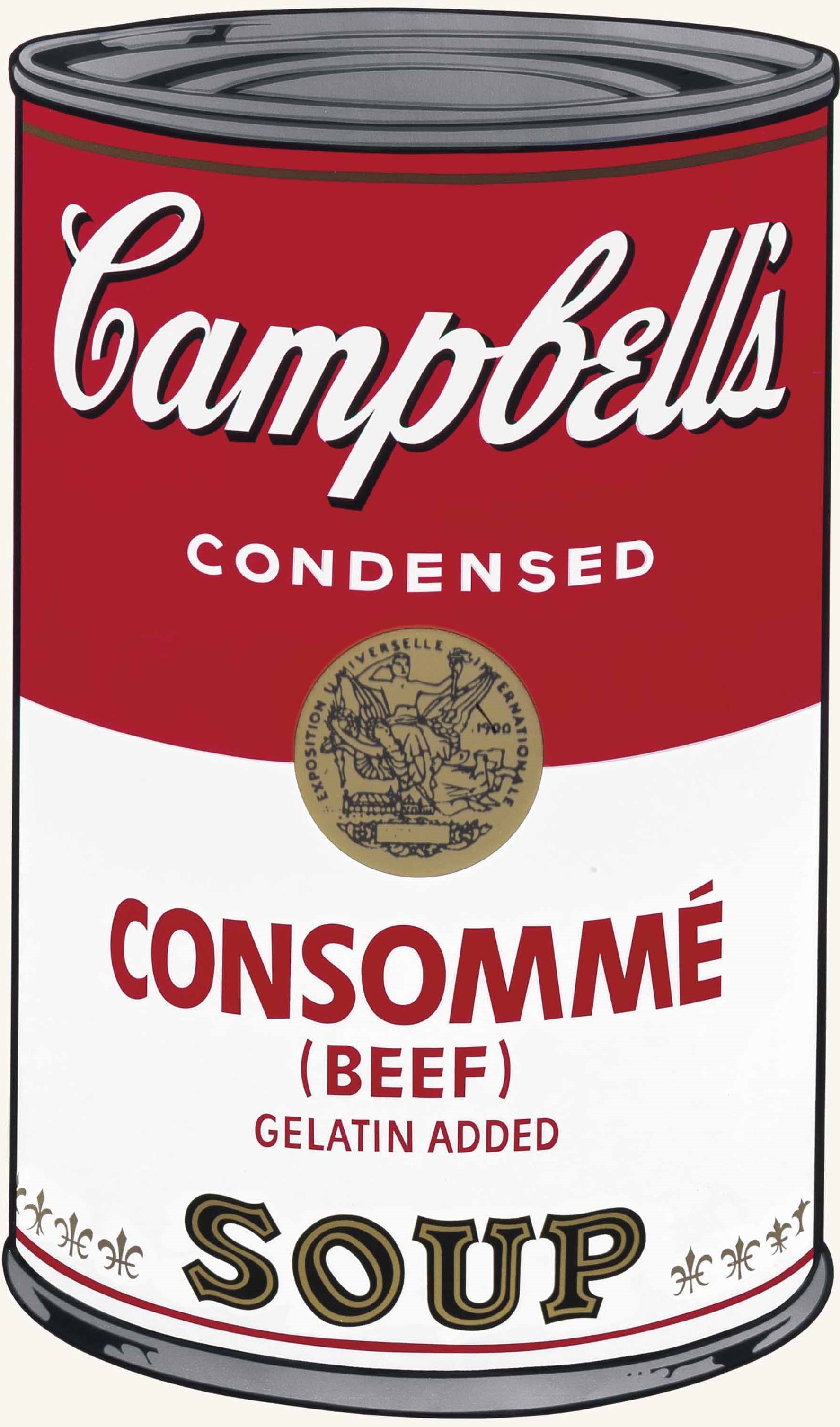 Andy Warhol - Beef Consommé, from Campbell's Soup I