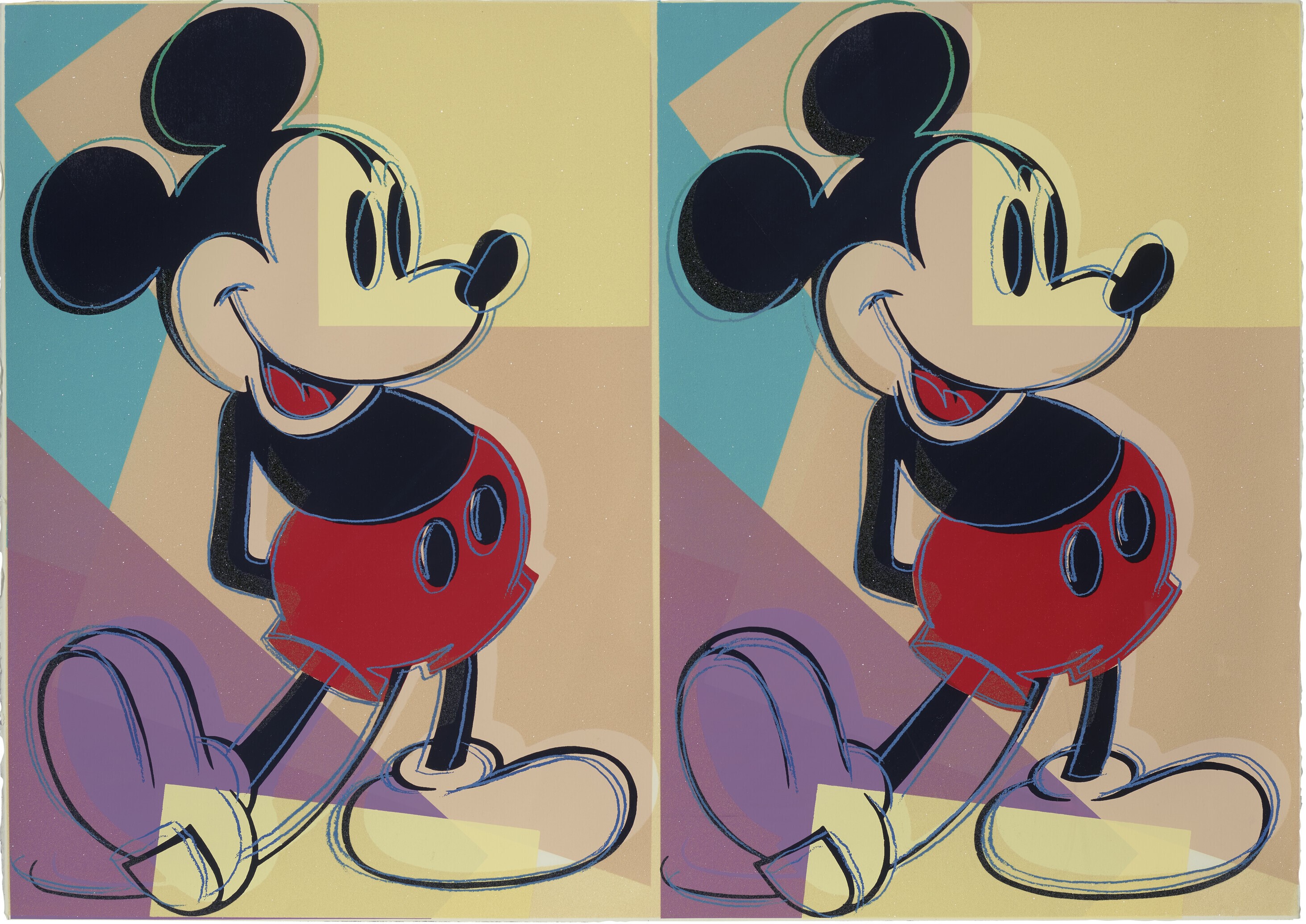 Andy Warhol - Double Mickey Mouse