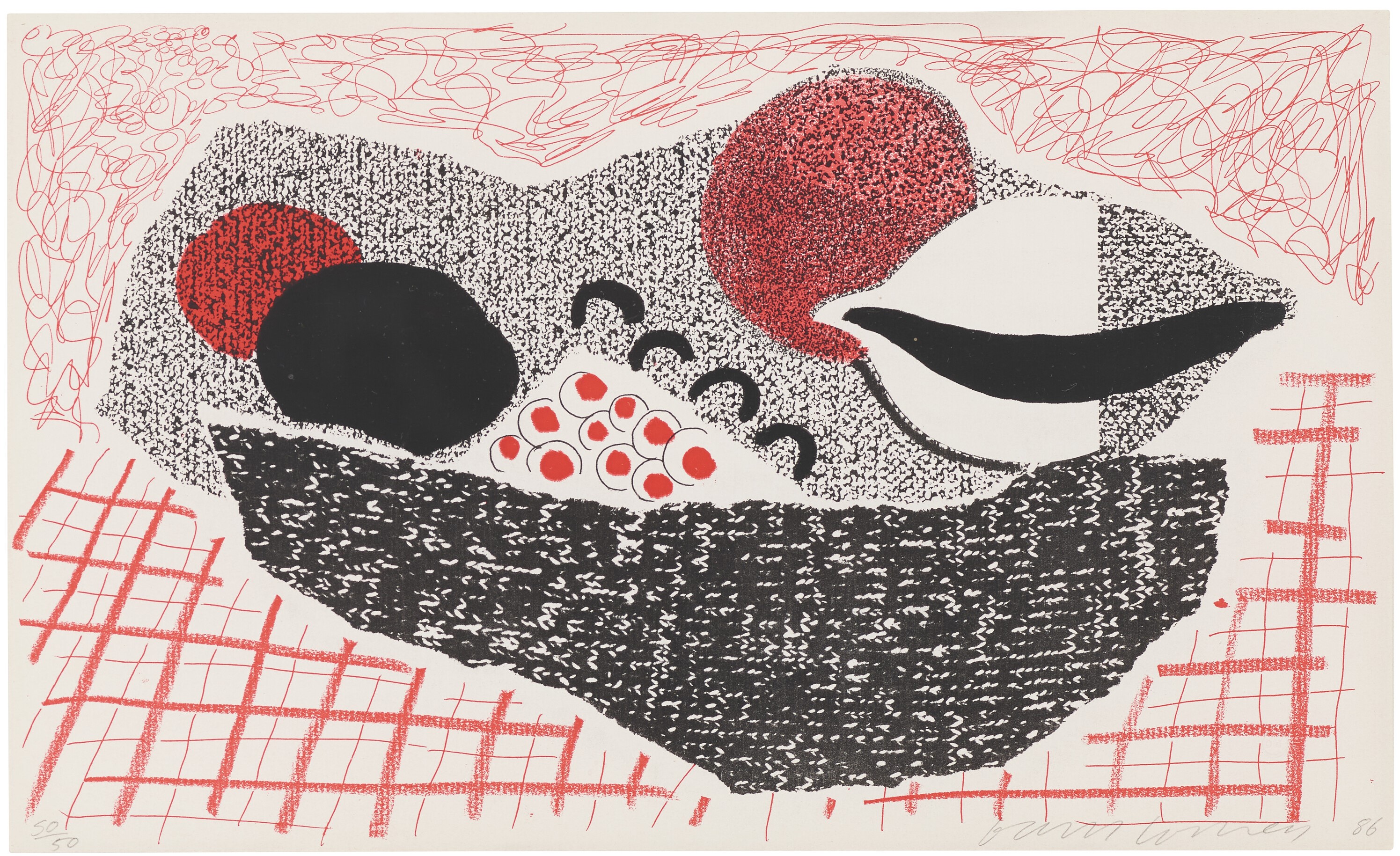 David Hockney - Lemons and Oranges