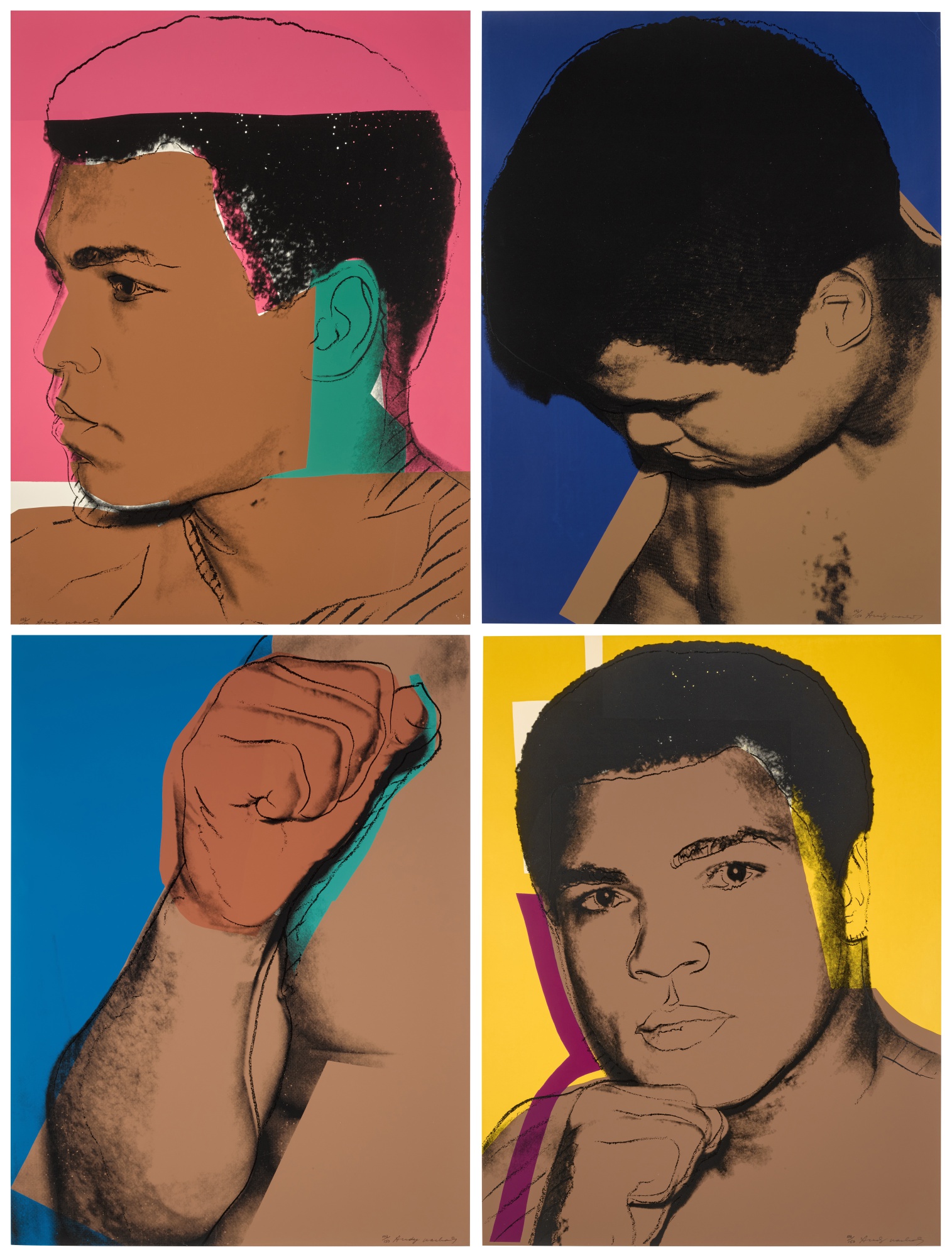 Andy Warhol - Muhammad Ali