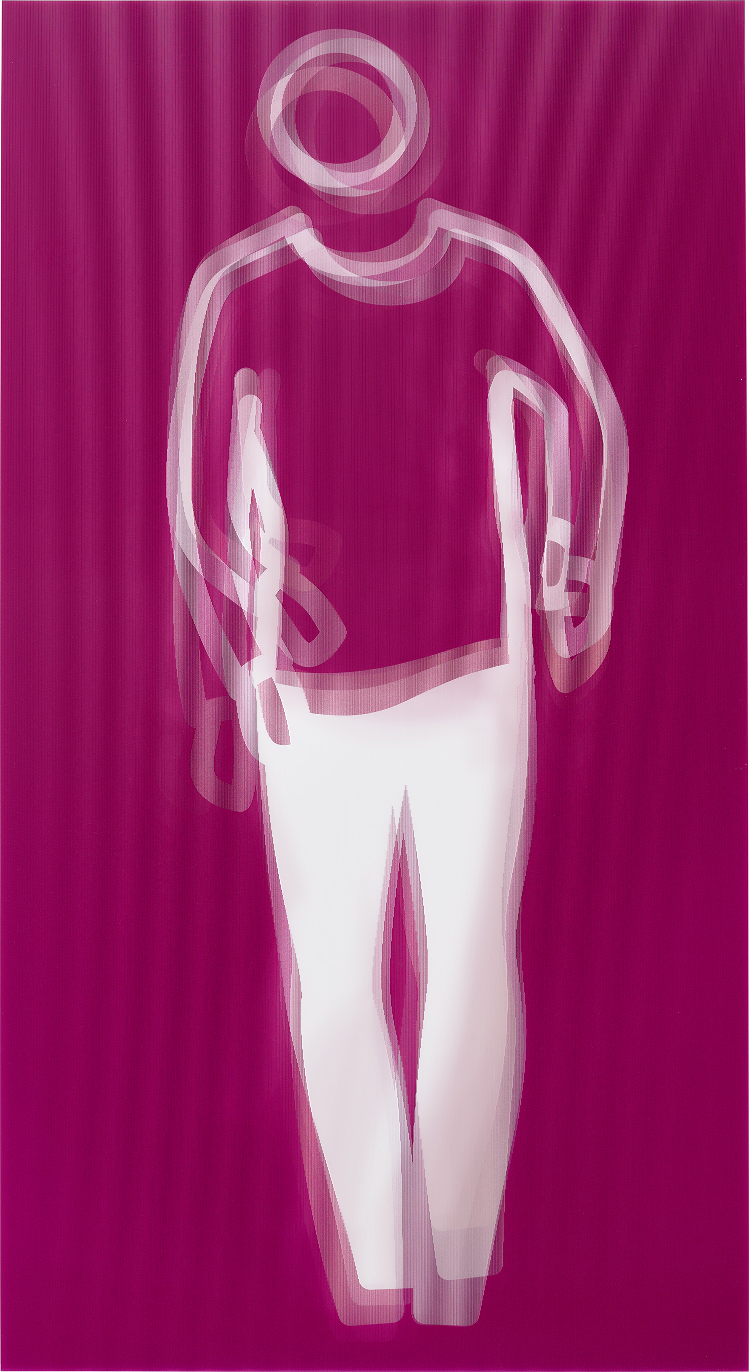 Julian Opie - Figure 4, from Dance