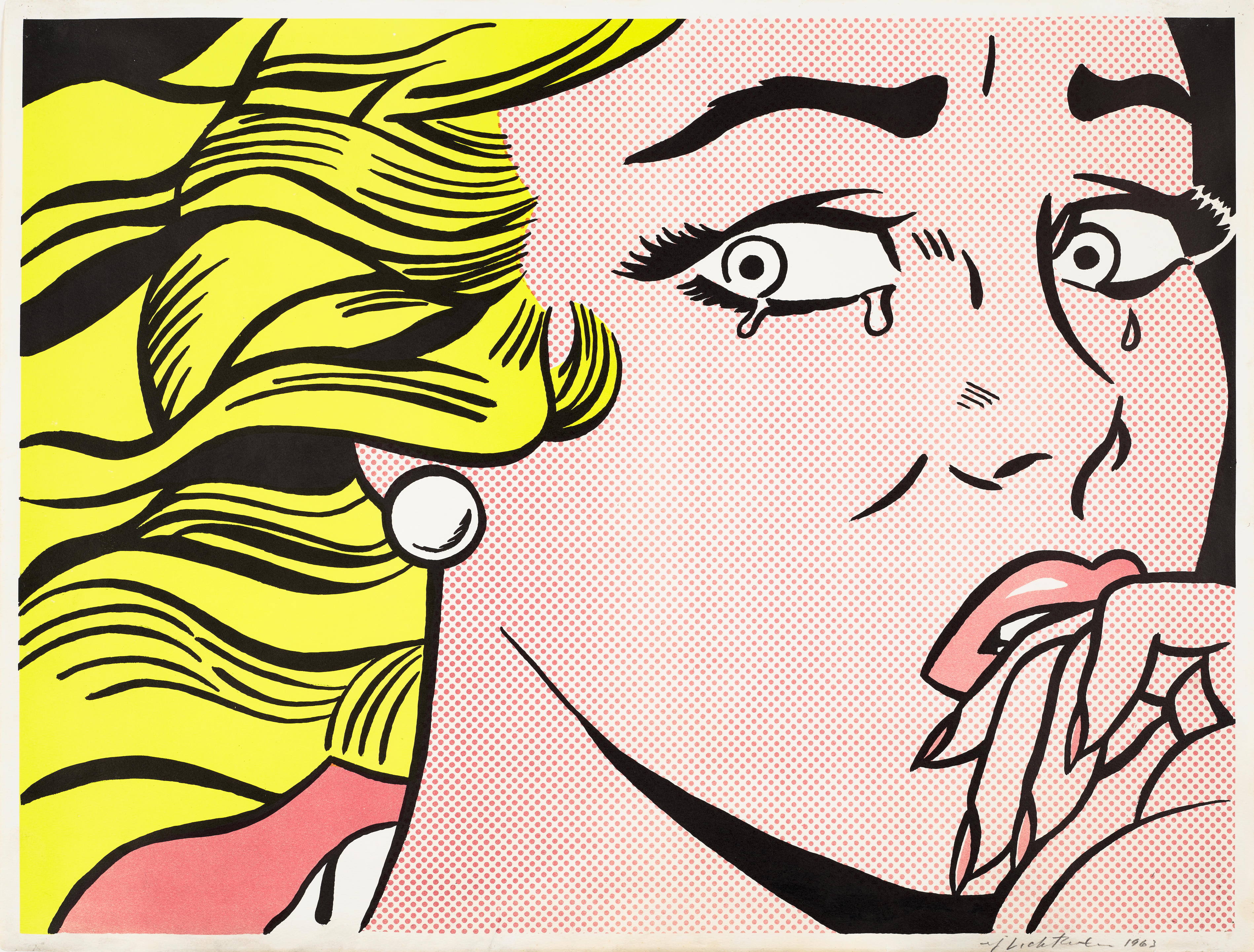 Roy Lichtenstein - Crying Girl (Corlett II.1)