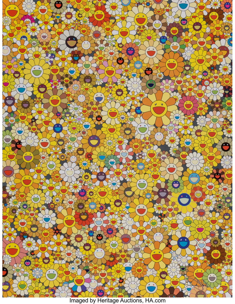 Takashi Murakami - An Homage to IKB, 1957 E