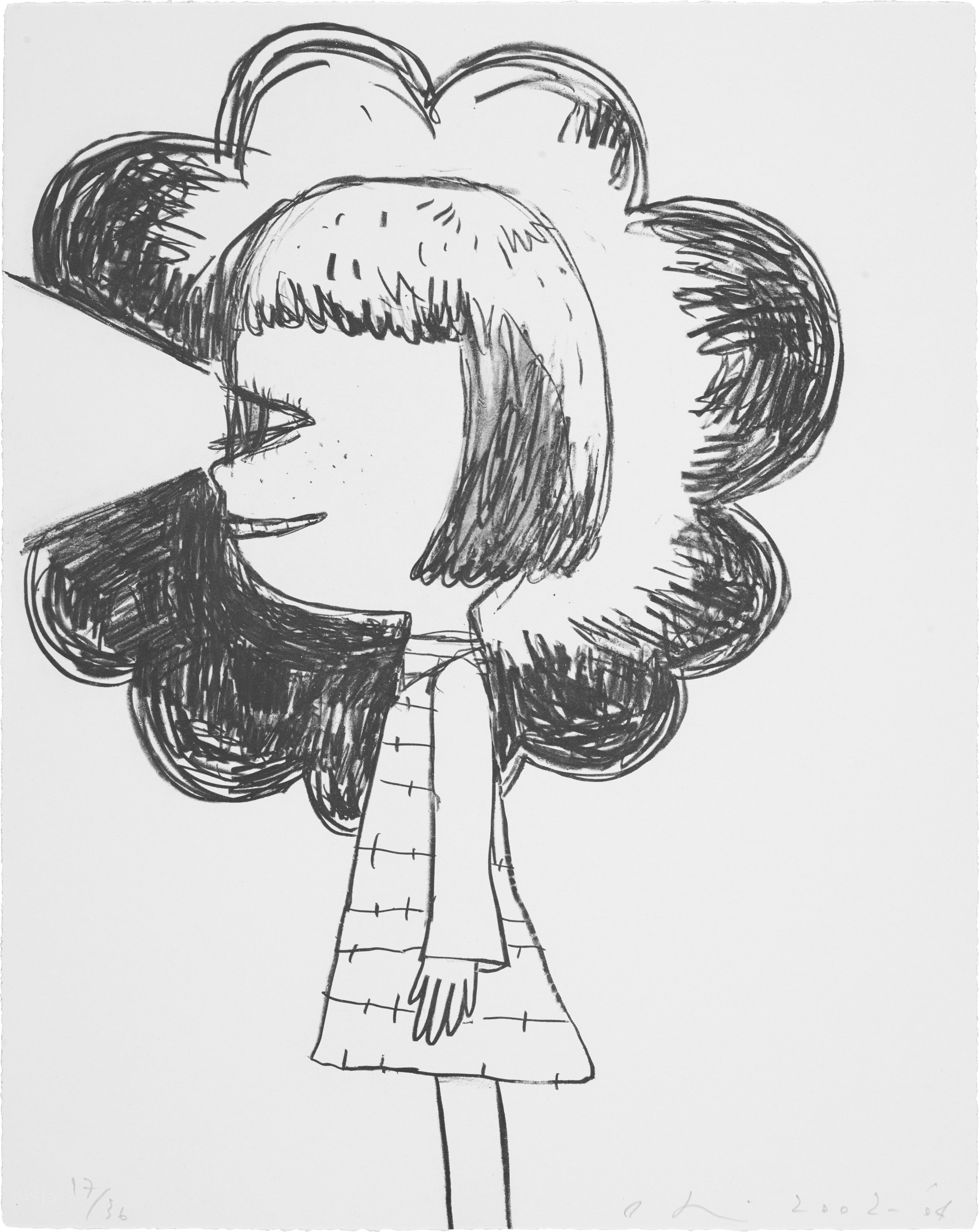 Yoshitomo Nara - Flashlight Girl