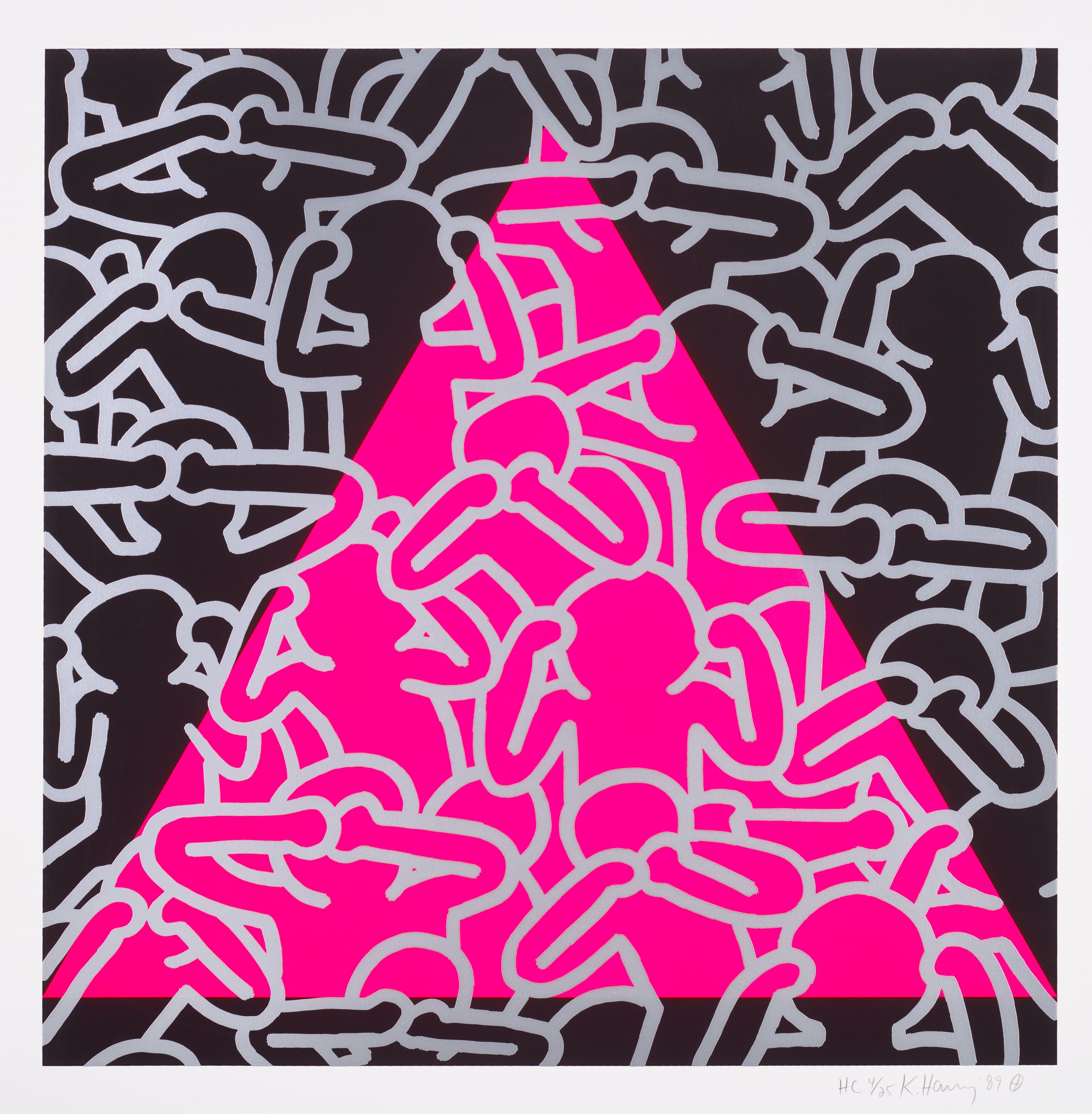 Keith Haring - Silence = Death (L. p. 152)