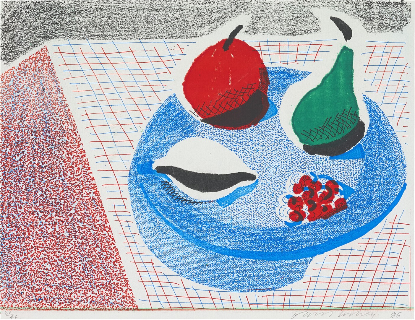 David Hockney - The Round Plate, April 1986