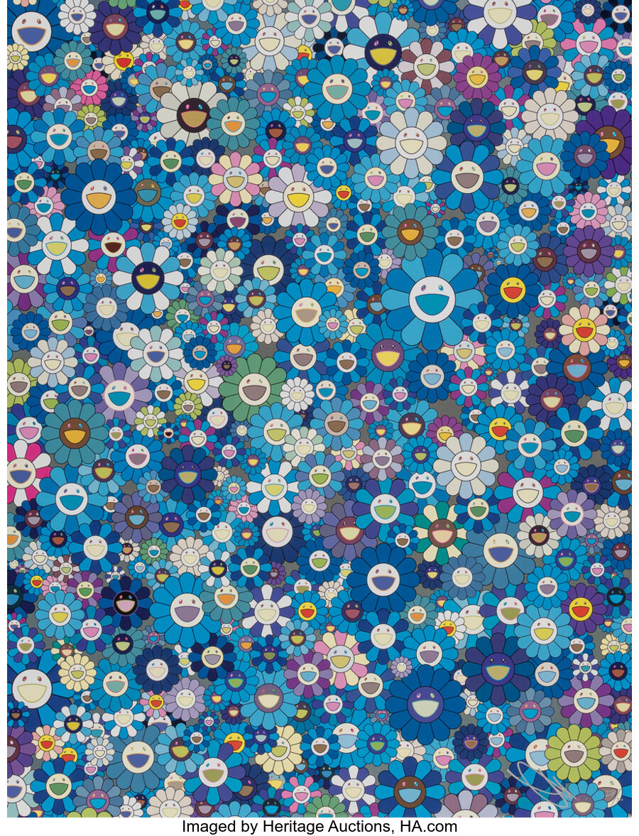 Takashi Murakami - An Homage to IKB, 1957 F