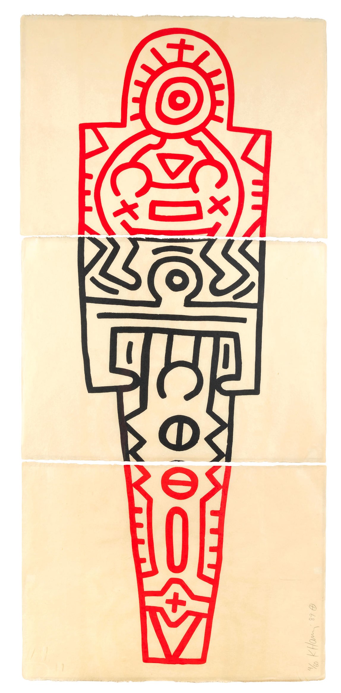 Keith Haring - Totem