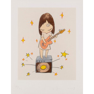 Yoshitomo Nara - Guitar Girl (No. YNF3776)